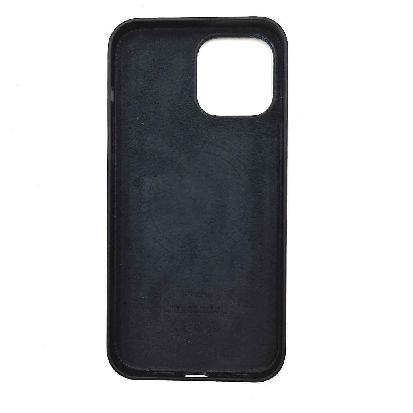 Apple iPhone14ProMax Lederhülle MagSafe Midnight Cases Gebrauchsspuren passend Luxus