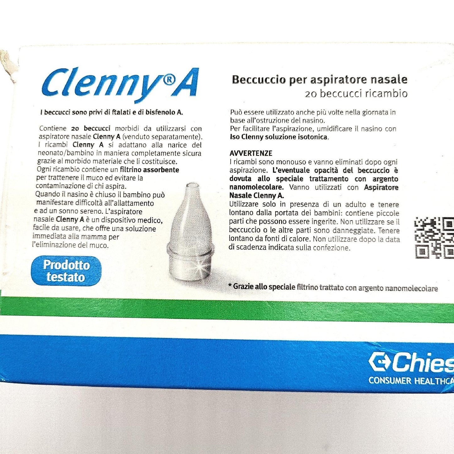 Clenny Clenny A Weiche Nasensauger-Düse mit Atemwegsbarriere