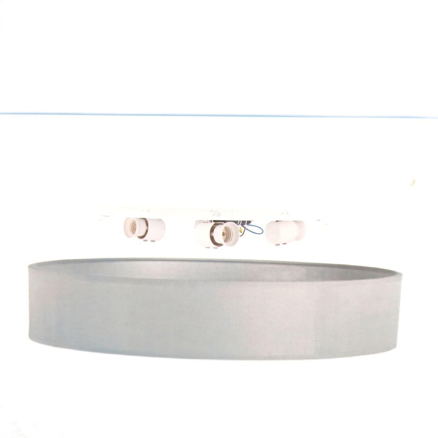 Smartwares Deckenleuchte, Kunststoff, Grau, 60 cm