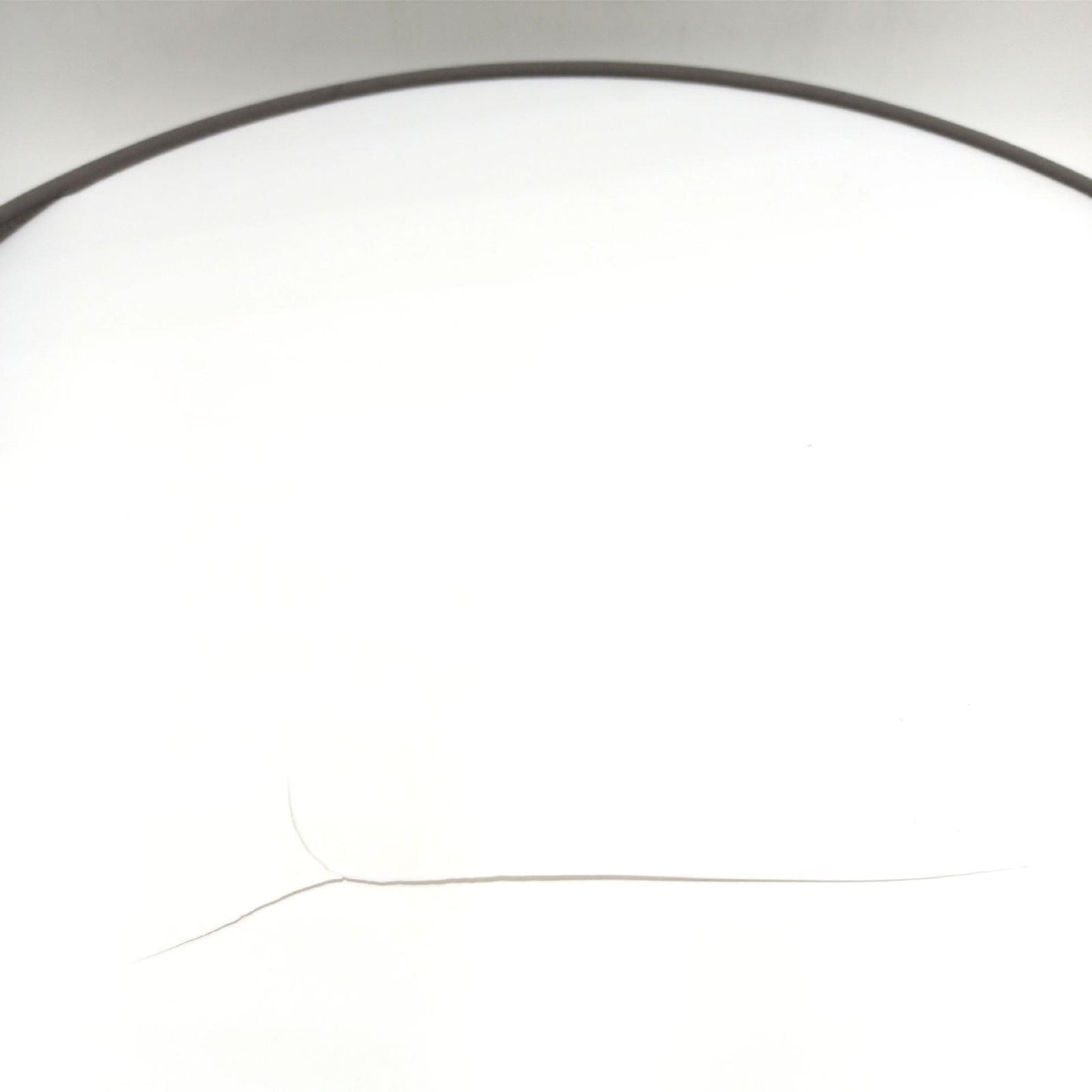 Smartwares Deckenleuchte, Kunststoff, Grau, 60 cm