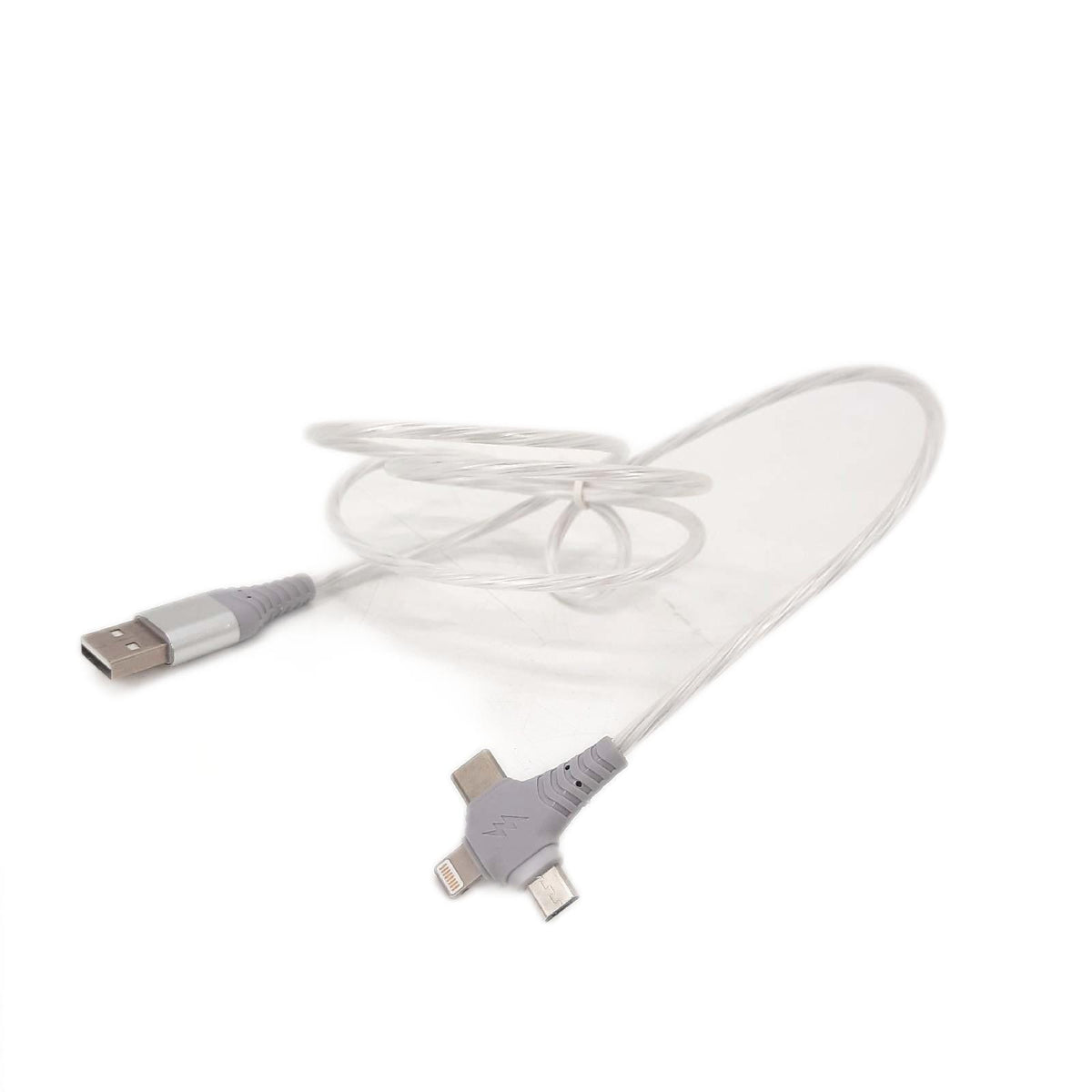 Ladekabel Schnellladung USB C Kabel Micro USB Kabel 3 in 1 Kabel Partyz