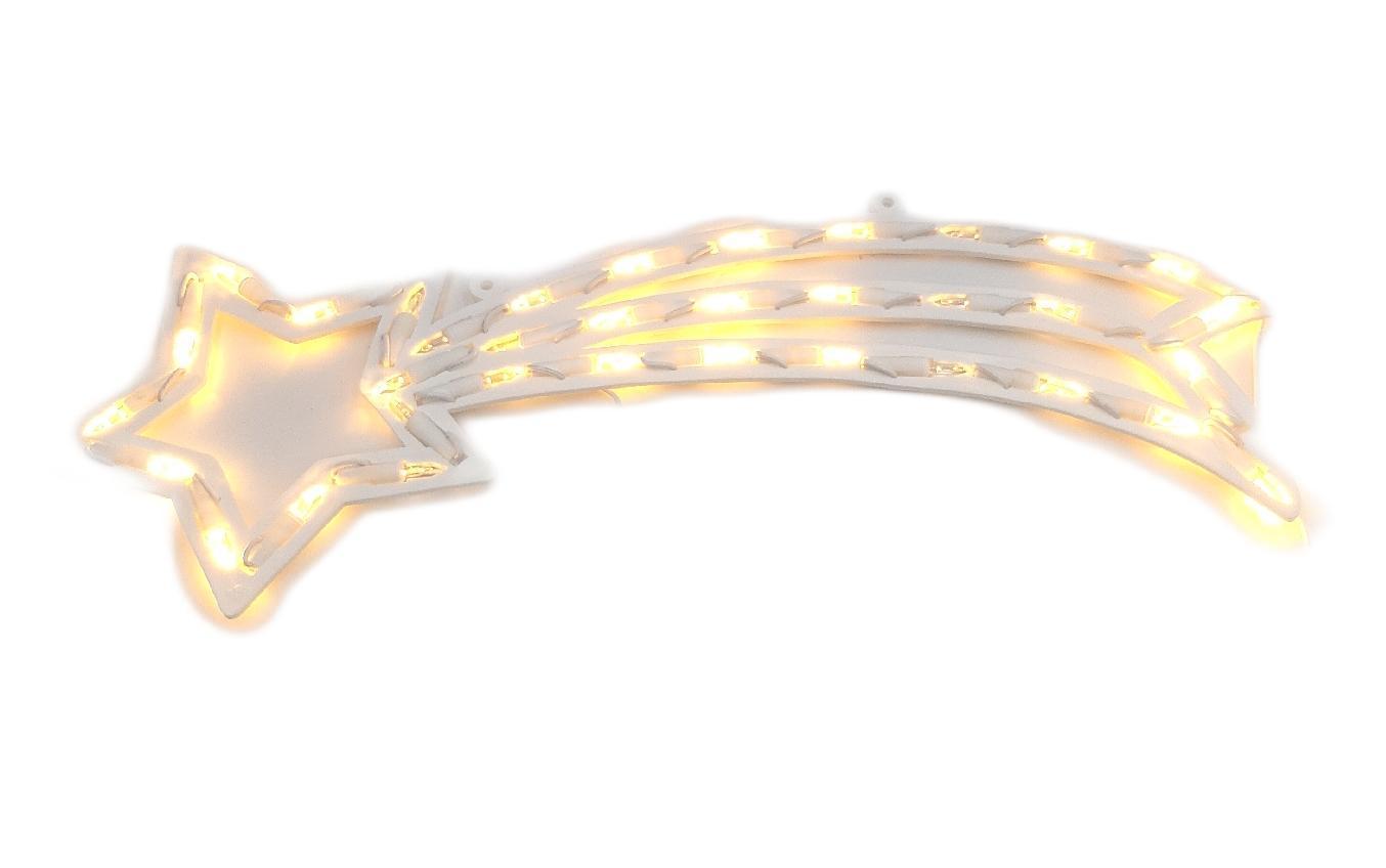 Konstsmide Fenstersilhouette Beleuchtung Dekoration Komet warmweiß 230V LED