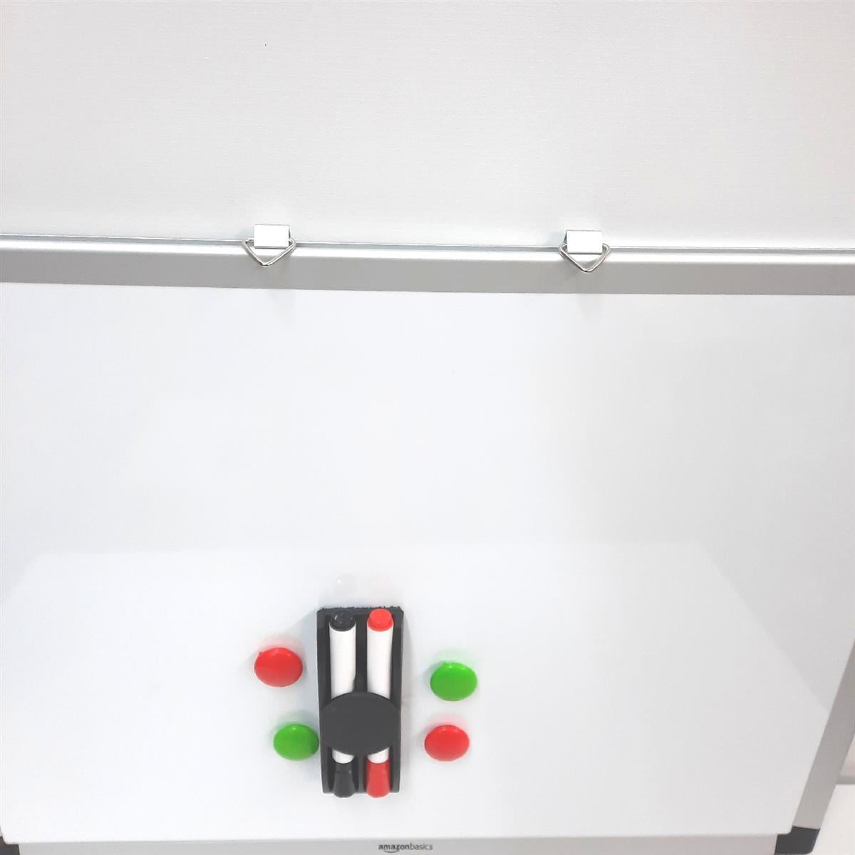 Amazon Basics Whiteboard Schreibtafel Bürobedarf 60 x 45 cm trocken abwischbar