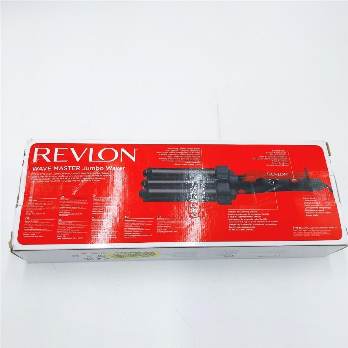 Revlon Welleneisen Haarstyling Haarpflege Wave Master Jumbo Styling Jumbo Platten Curling