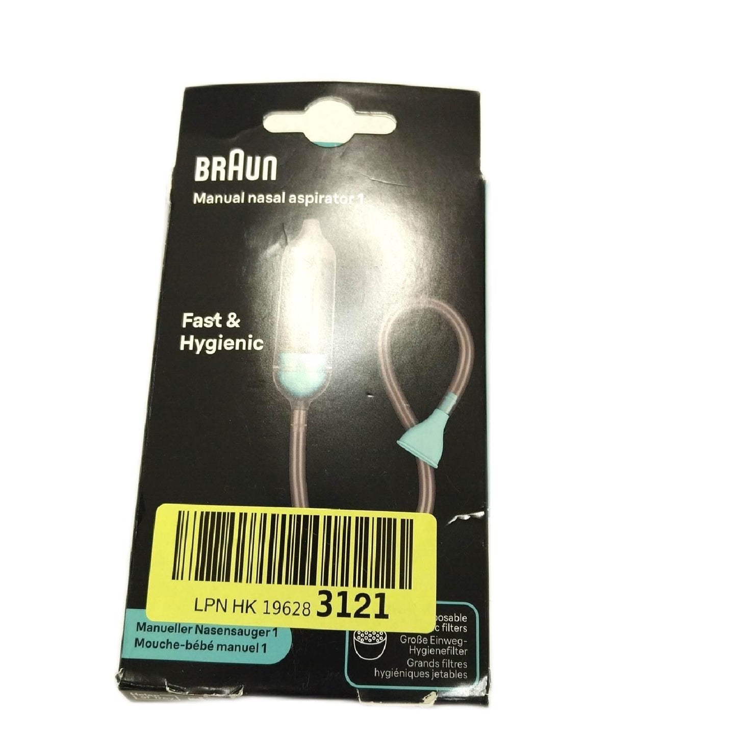 Braun Baby Flieger Nasensauger Manuell Baby Flieger Nase Frei Effizient Leicht Sauberfrei; Braun Nasensauger Sauberfrei Effektiv Leicht Frei