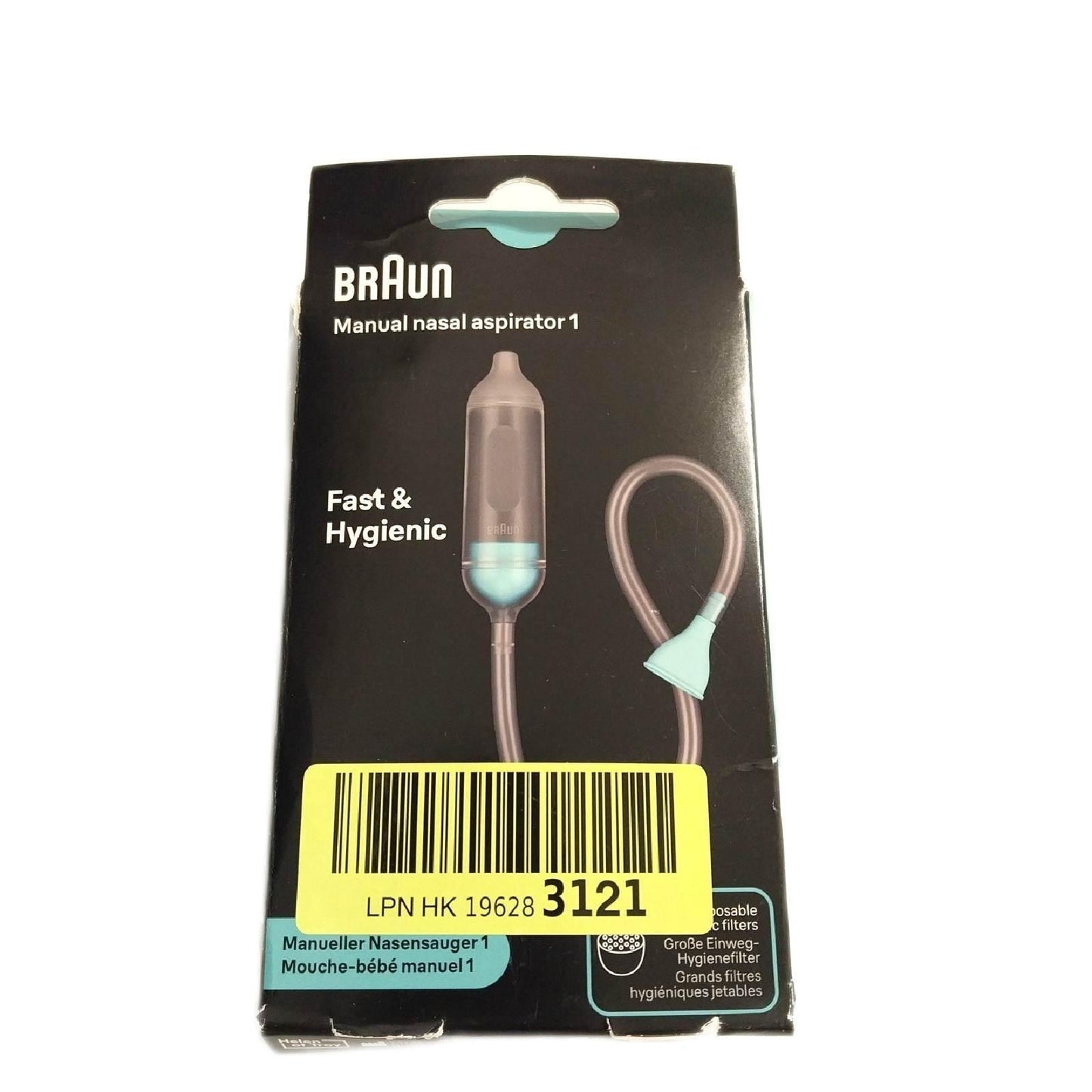 Braun Baby Flieger Nasensauger Manuell Baby Flieger Nase Frei Effizient Leicht Sauberfrei; Braun Nasensauger Sauberfrei Effektiv Leicht Frei