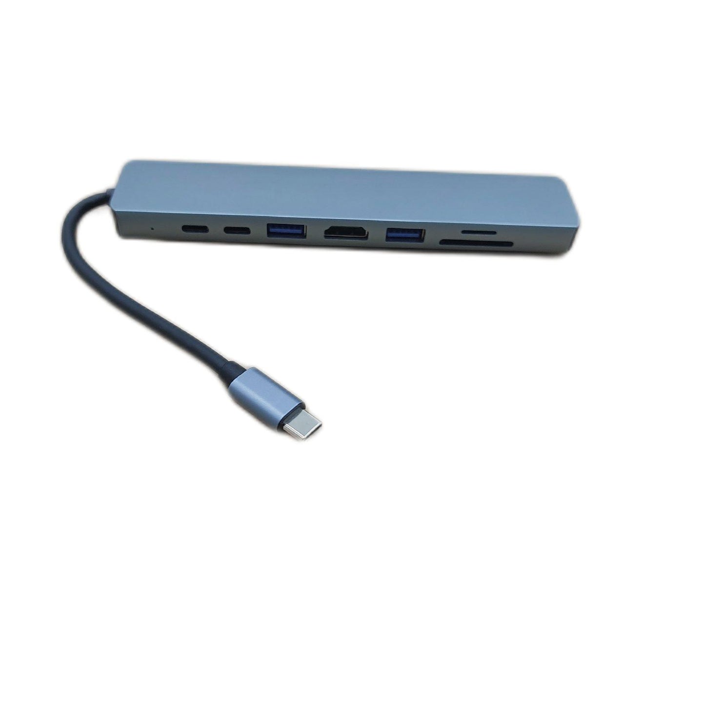Daakro USB C Hub Adapter 4K HDMI 3 USB 3.0 Anschlüsse 8 In 1 Port Expansion LeistungsstarkerConverterFactory
