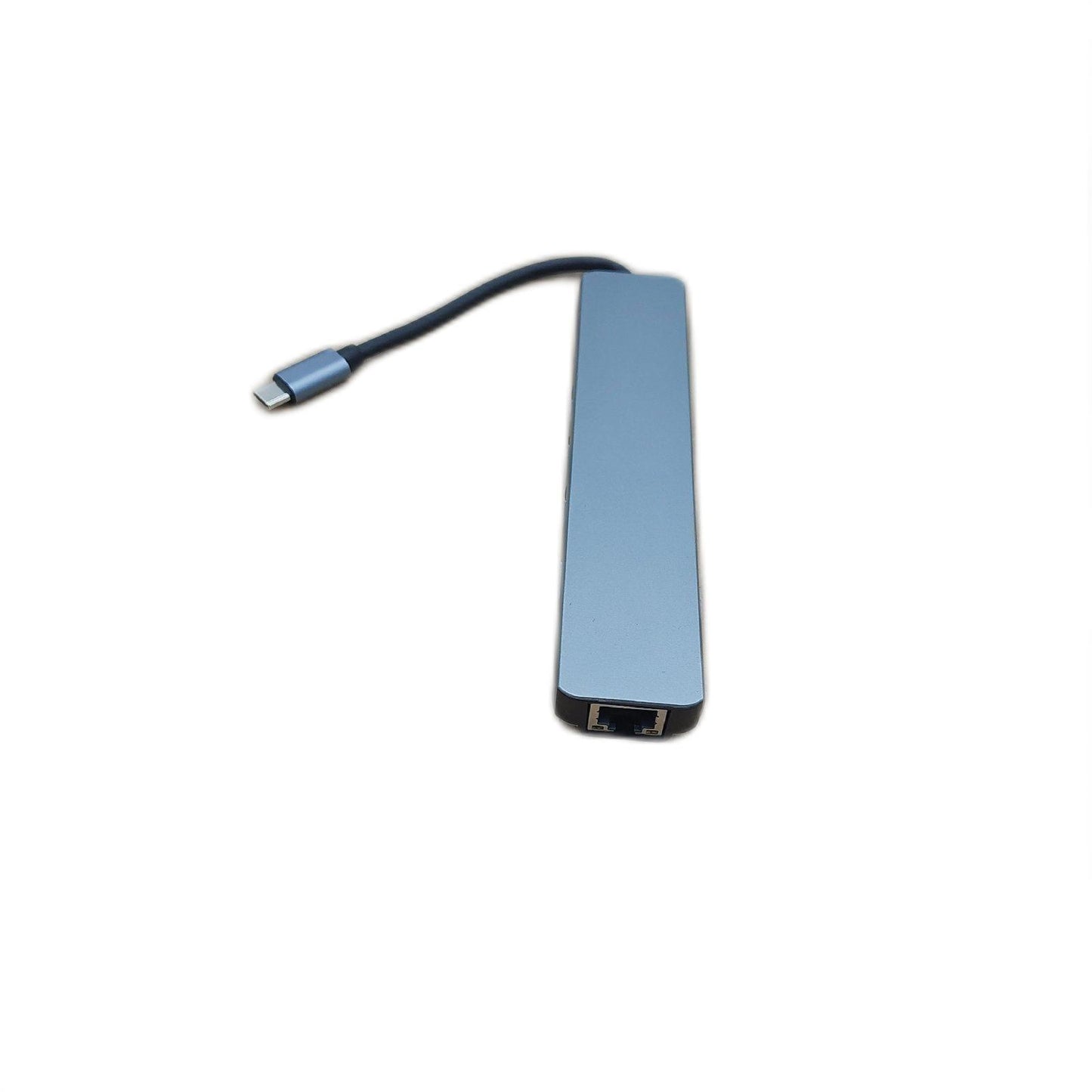 Daakro USB C Hub Adapter 4K HDMI 3 USB 3.0 Anschlüsse 8 In 1 Port Expansion LeistungsstarkerConverterFactory