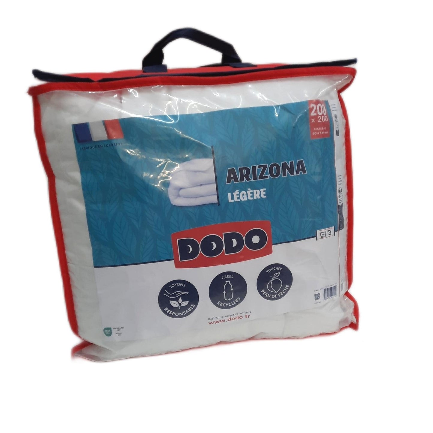 DODO Bettdecke Decke Heimtextilien Arizona leicht Polyester weiß 200x200 Schlafzimmer