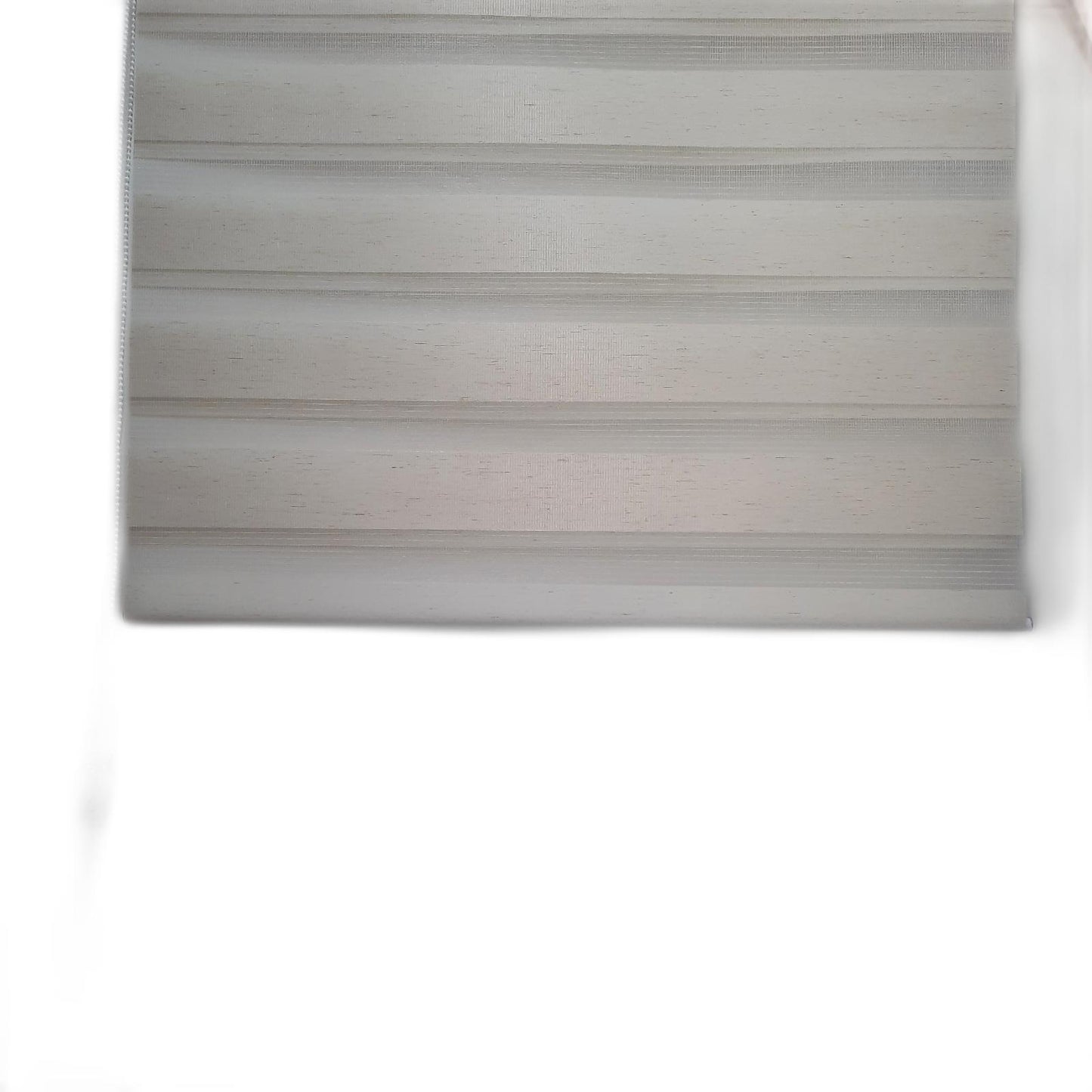 Blindecor Doppelrollo Duo Rollo Fensterdekoration Indus Klemmfix Leinfarben 60 x 130 cm für Fensterstoffgröße 57 x 125 cm