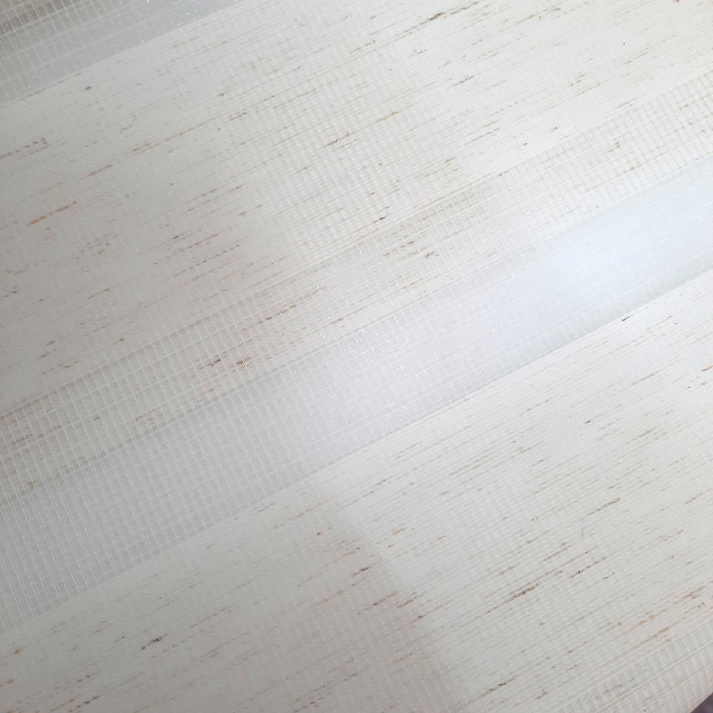Blindecor Doppelrollo Duo Rollo Fensterdekoration Indus Klemmfix Leinfarben 60 x 130 cm für Fensterstoffgröße 57 x 125 cm