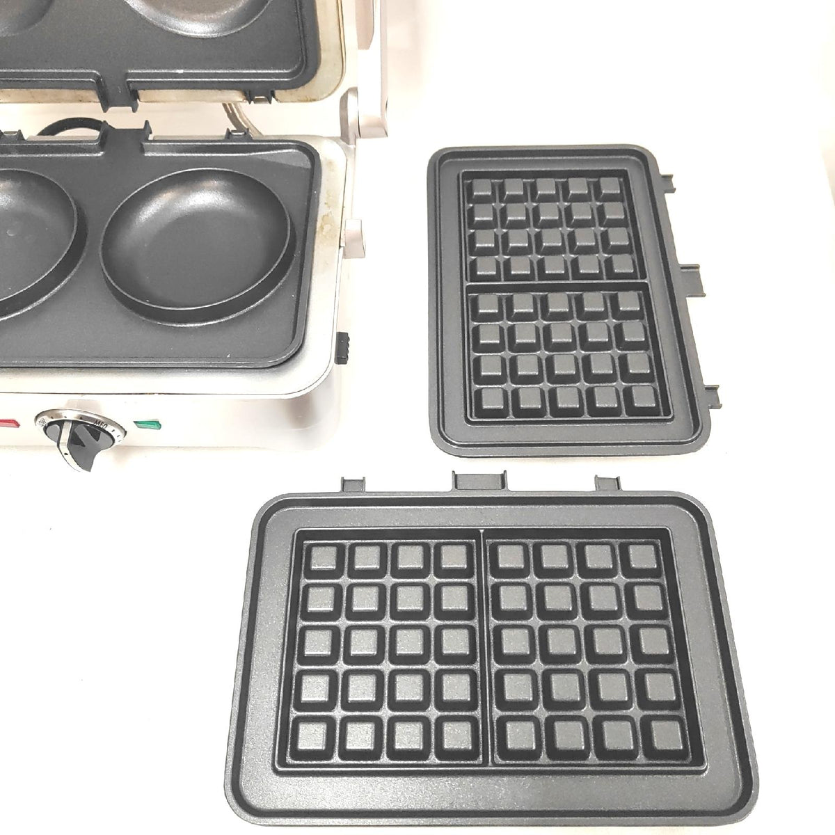 Cuisinart Grill Waffel Omelette Maker Kontaktgrill Waffeleisen Tischgri - Defekt