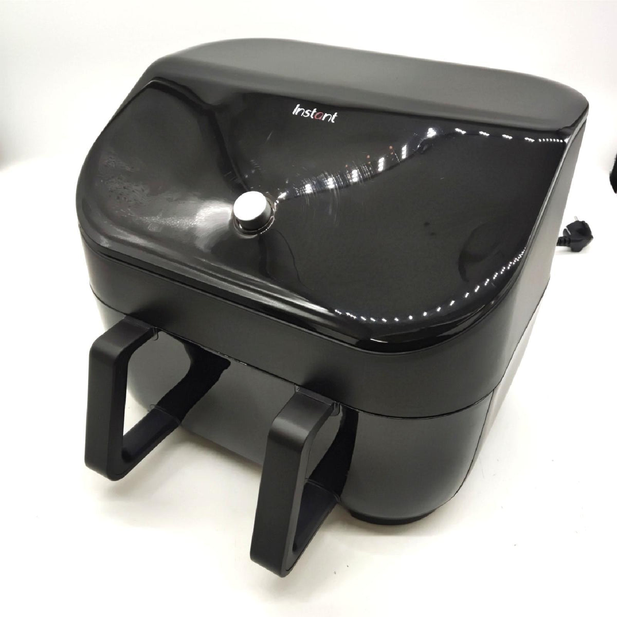 Instant Pot – Versazone Dual Black Heißluftfritteuse – Groß 8 5 l  Familiengröße – Einzelner Doppelkorb mit Trennwand – 8 in 1 – Dörren  Grillen  Backen  Braten  Aufwärmen  Antihaftbeschichtung