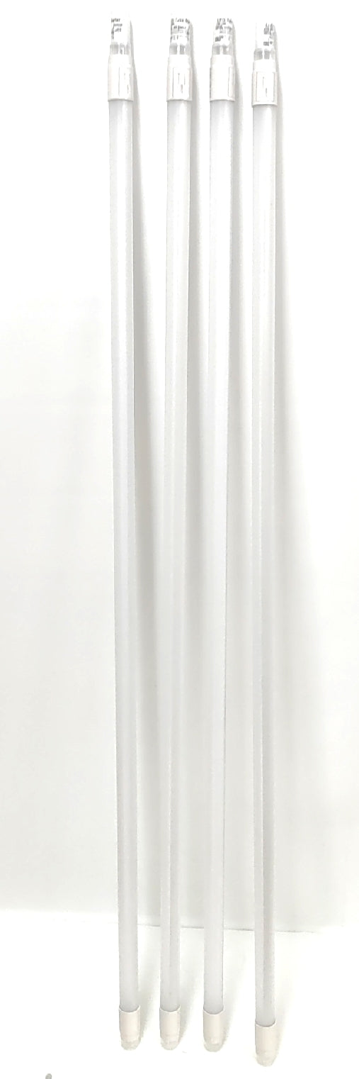 LED ATOMANT 4er Pack Schlauch 120cm 18W Kaltweiss