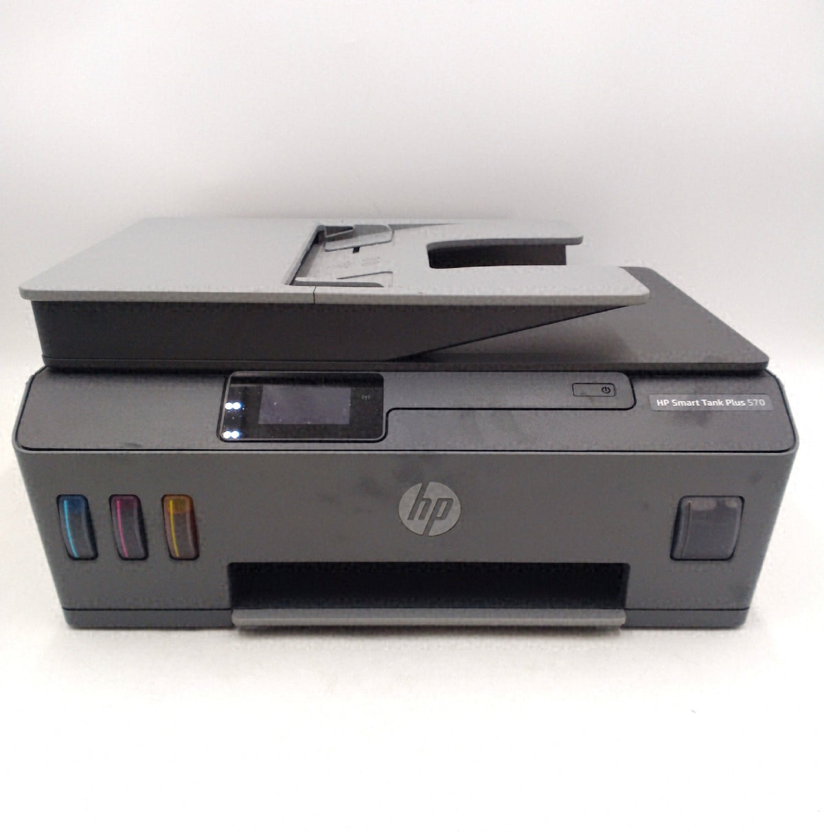 HP Smart Tank Plus 570 Multifunktionsdrucker Defekt Schlitten fährt gegen Gehä