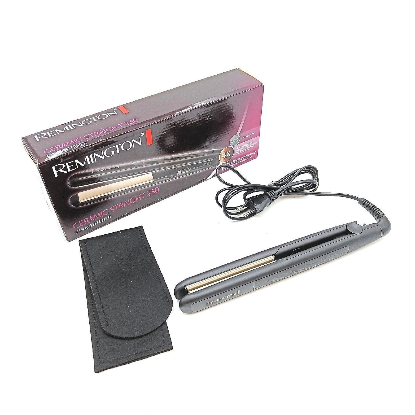 Remington Glätteisen Haarpflege Styling 4facher Schutz antistatisch Beauty