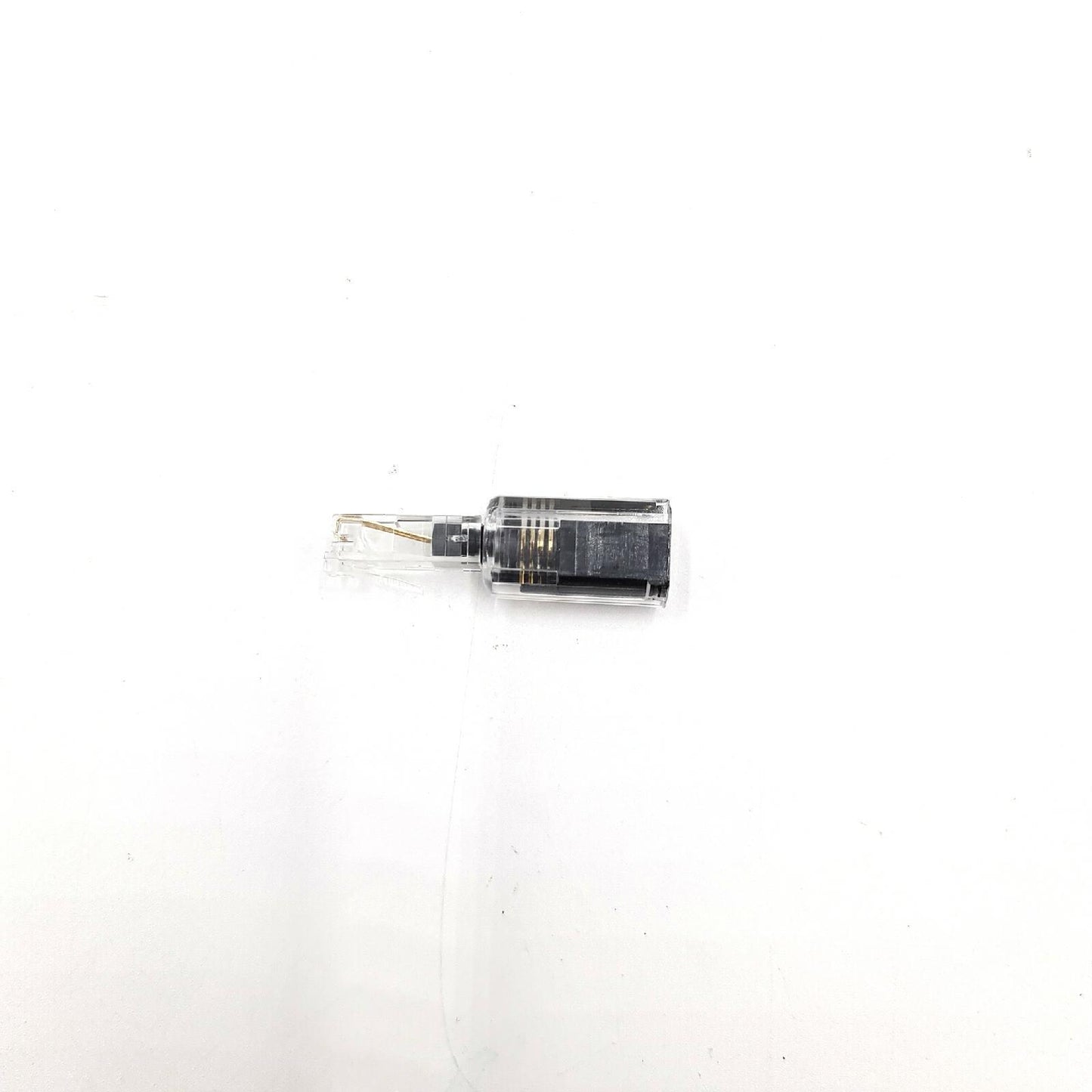 MediaRange Adapter Telefonzubehör Anti Twist Adapter für Telefone schwarz transparent Kabelschutz