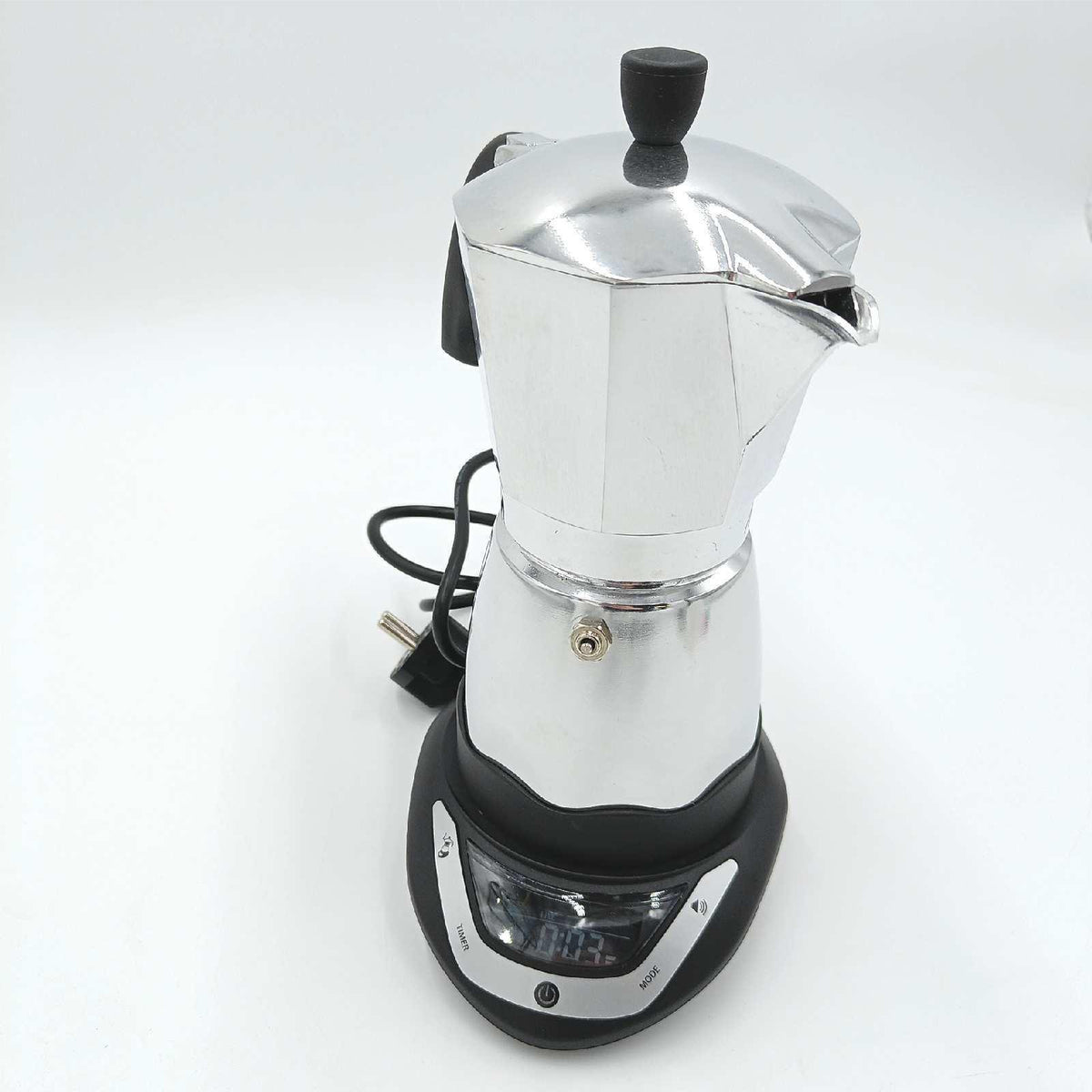 Bialetti 0006093 Easy Espressokocher Aluminium 300 Milliliter Silber traditionell