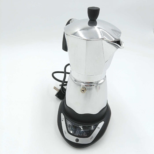 Bialetti 0006093 Easy Espressokocher Aluminium 300 Milliliter Silber traditionell