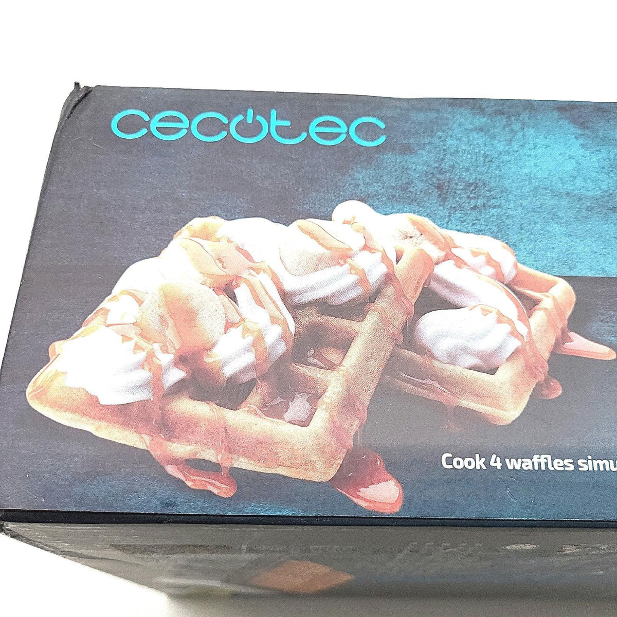Cecotec Waffeleisen Küchengeräte Fun Gofrestone 4Inox
