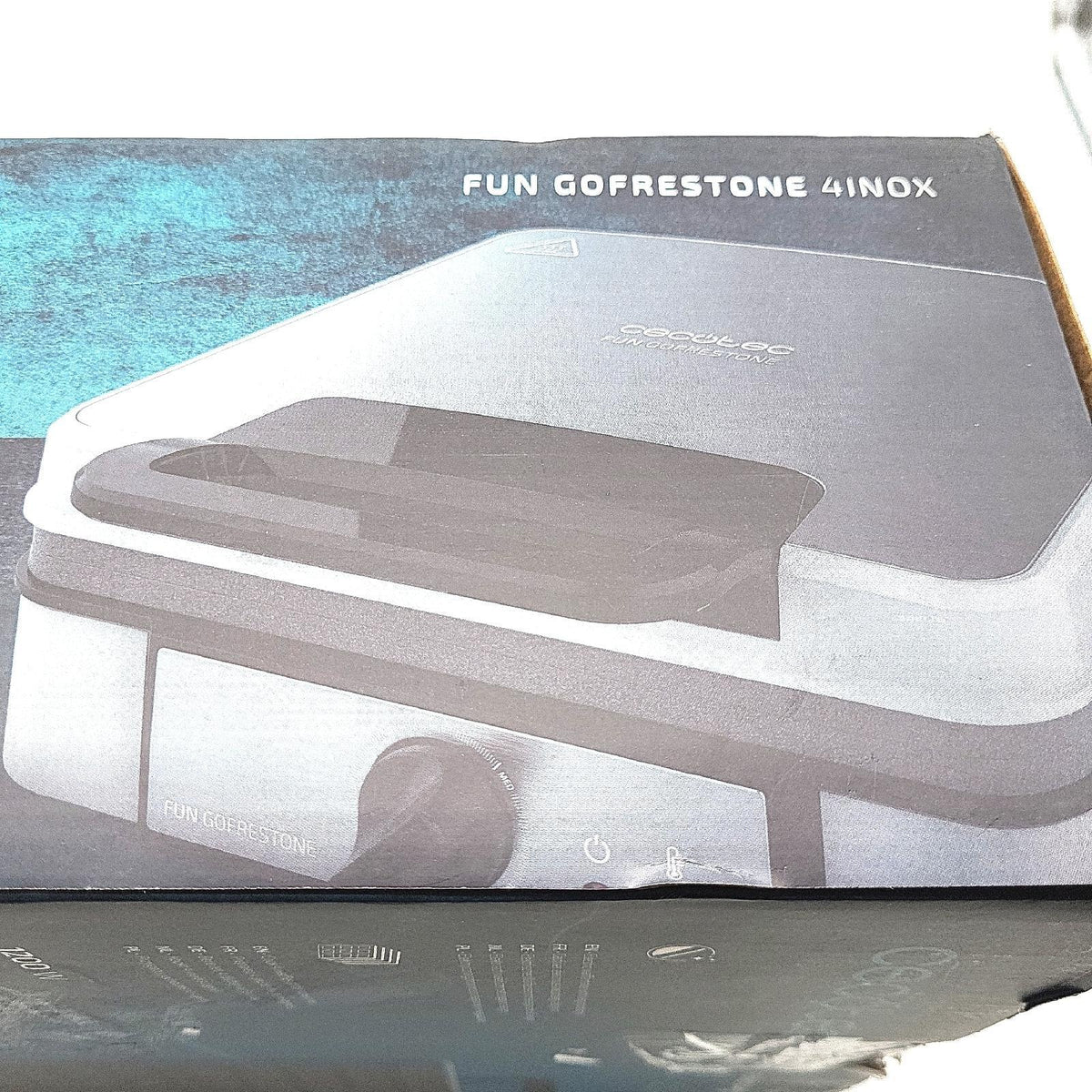 Cecotec Waffeleisen Küchengeräte Fun Gofrestone 4Inox