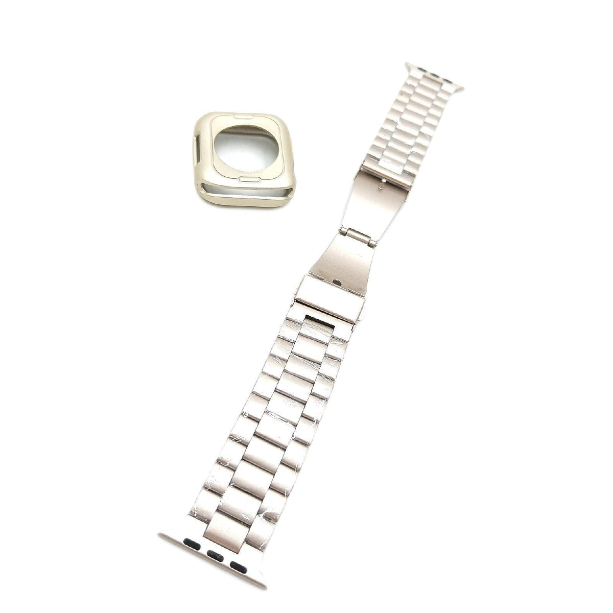Apple Armband Uhrenzubehör Metall 45mm 44mm 42mm Edelstahl magnetisch