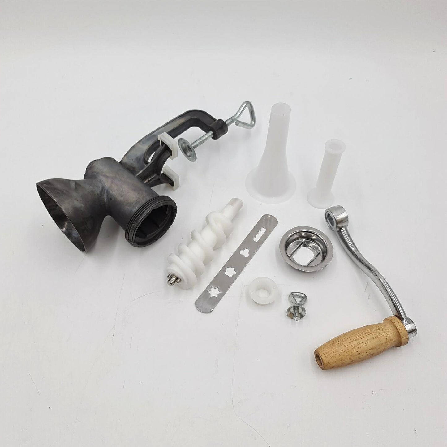 Metaltex 251721010 Jack Fleischwolf Alu Größe 5 Aluguss Silber Zubehör fehlt