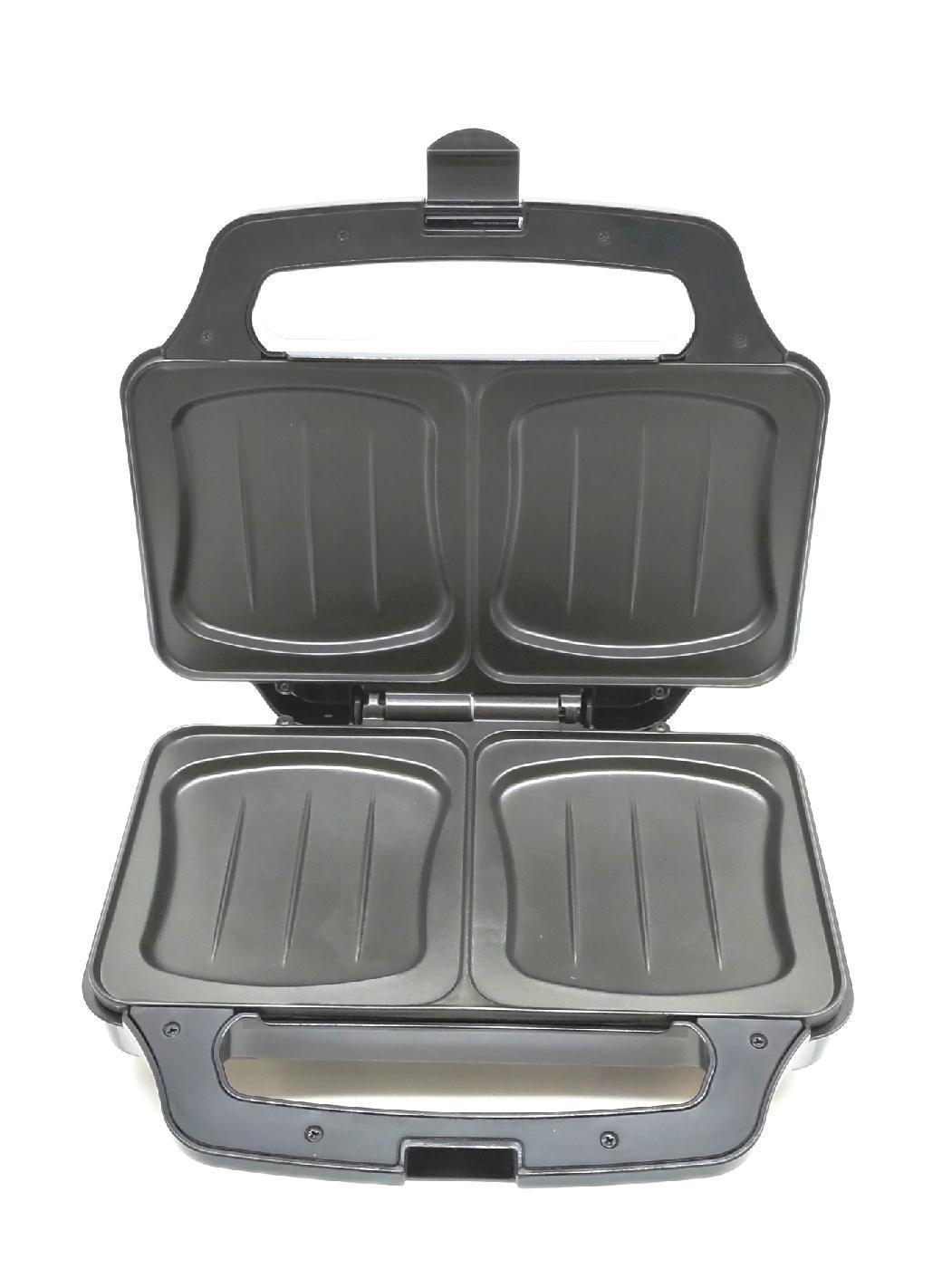 Emerio Sandwichtoaster Küchengeräte XXL große Muschelform BPA frei gesünder toast