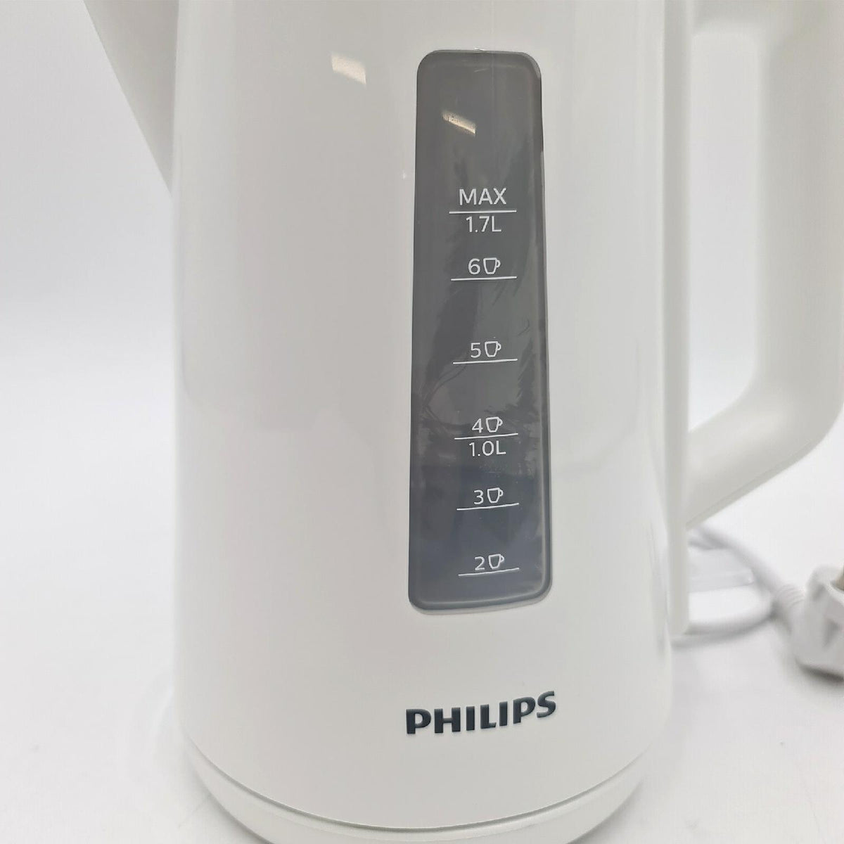 Philips HD931800 Wasserkocher Serie 3000 17 l LED Anzeige Weiß elektrisch schnell