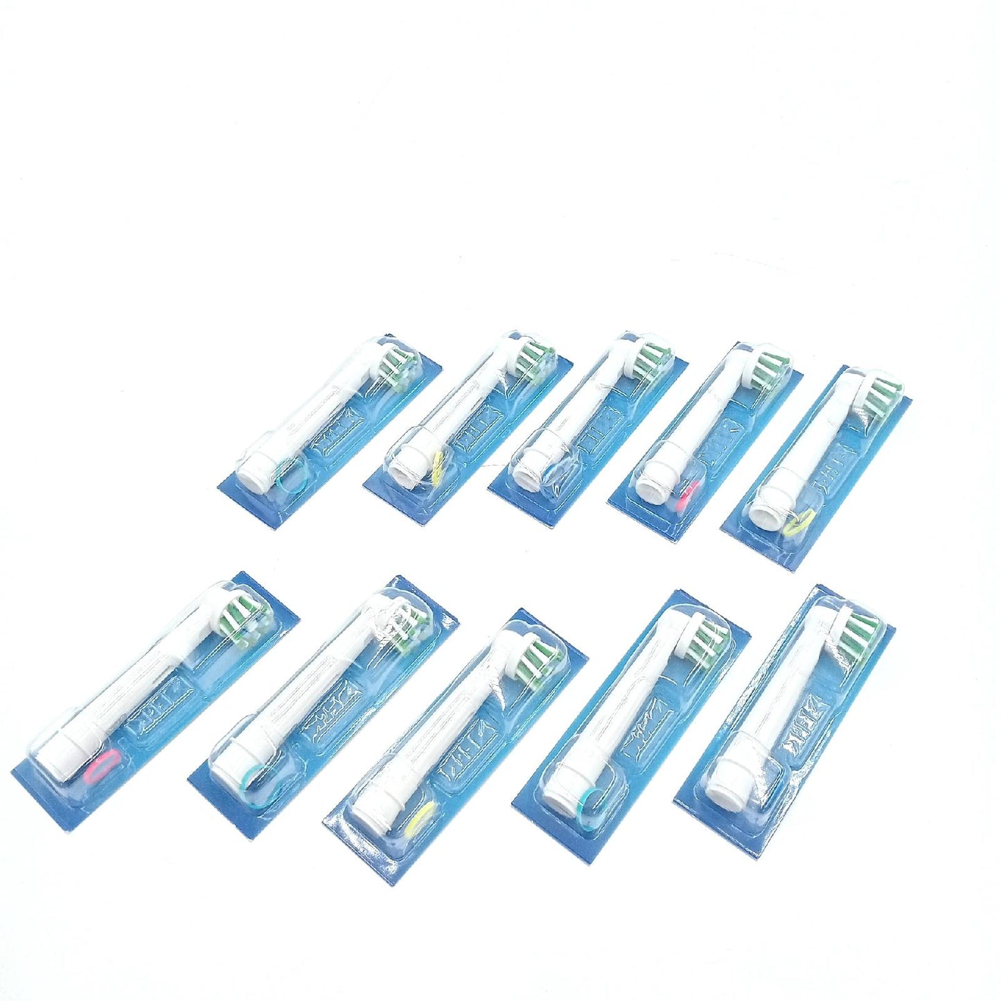 Oral B Ersatzbürsten Zahnpflege Zubehör Cross Action 10 Köpfe für Mund