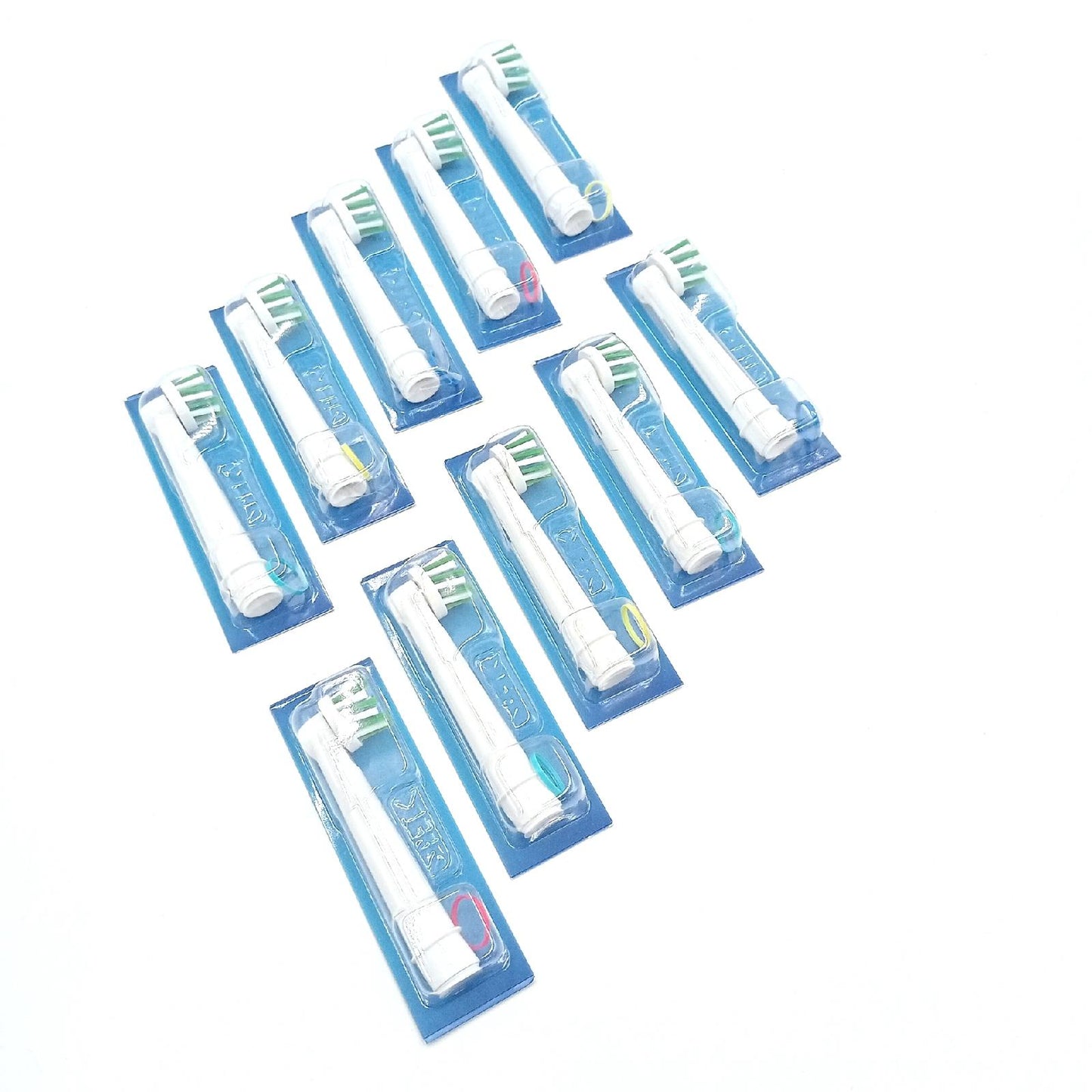 Oral B Ersatzbürsten Zahnpflege Zubehör Cross Action 10 Köpfe für Mund