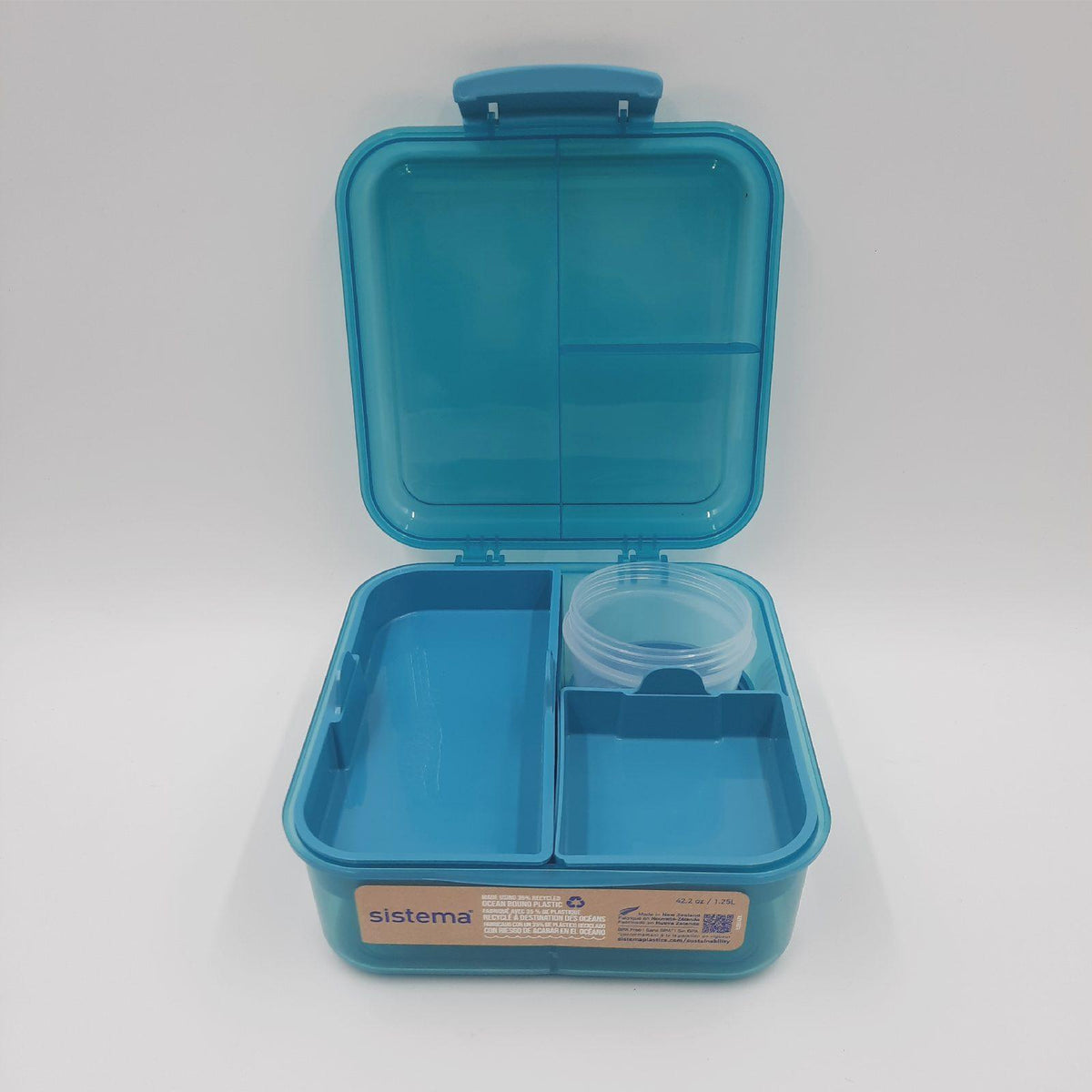 Bento Bento Box TO GO Lunchbox Joghurt Fruchtbehälter 125 Liter Aus recyceltem Kunststoff
