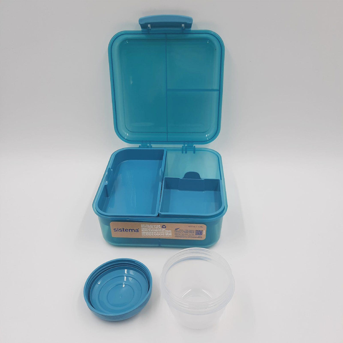 Bento Bento Box TO GO Lunchbox Joghurt Fruchtbehälter 125 Liter Aus recyceltem Kunststoff