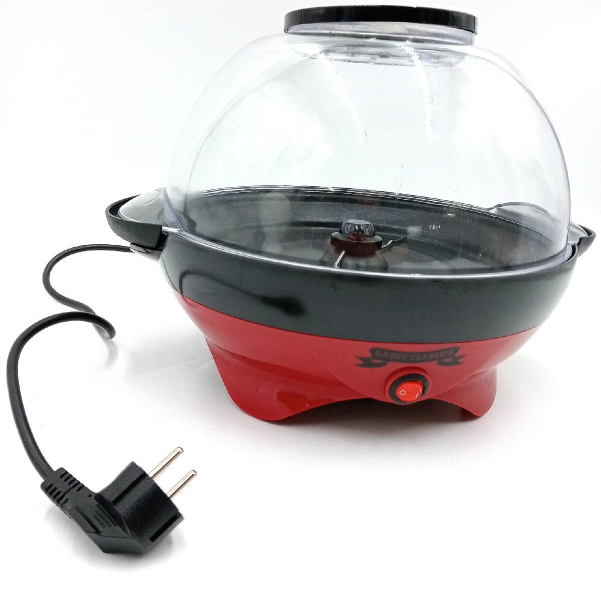 Gadgy Popcornmaschine Küchengeräte Haushalt Popcorn Maker 800 Watt Antihaftbesch