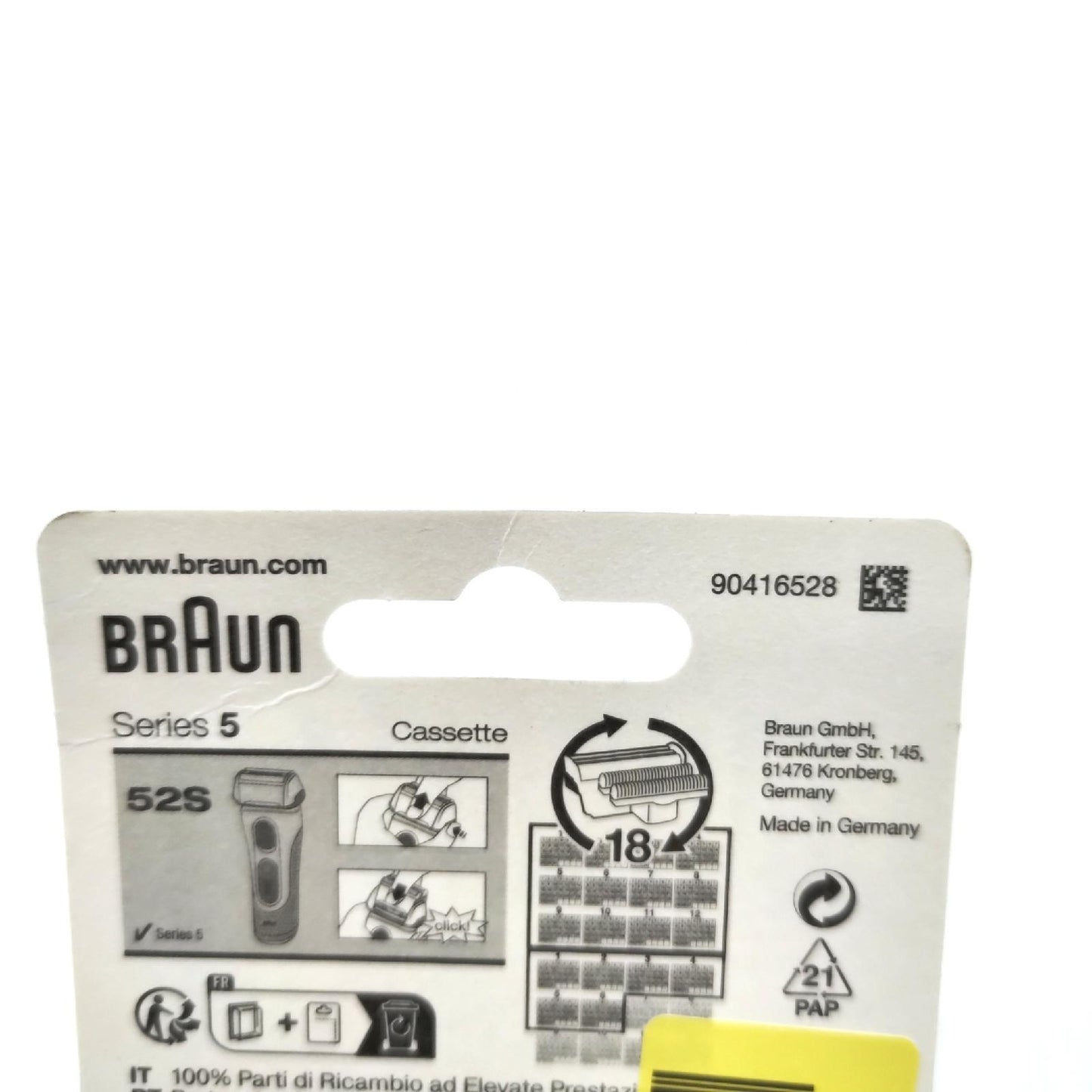 Braun Series 5 Elektrorasierer Ersatzteil Silber Kompatibel Ersatzteil Rasierer Magnetsicherung