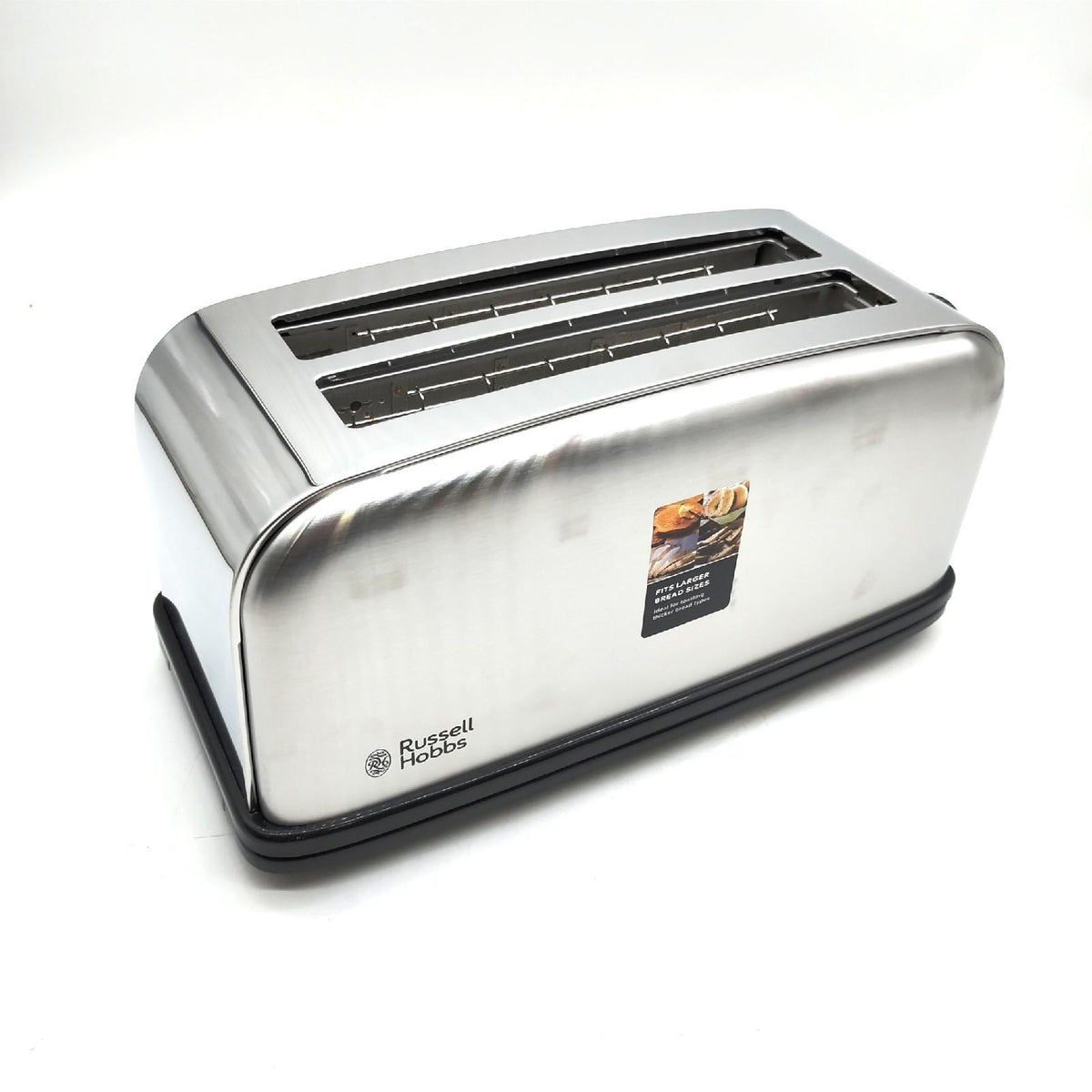 Russell Hobbs Toaster Adventure Edelstahl Langschlitz für 4 Scheiben Toastbrot
