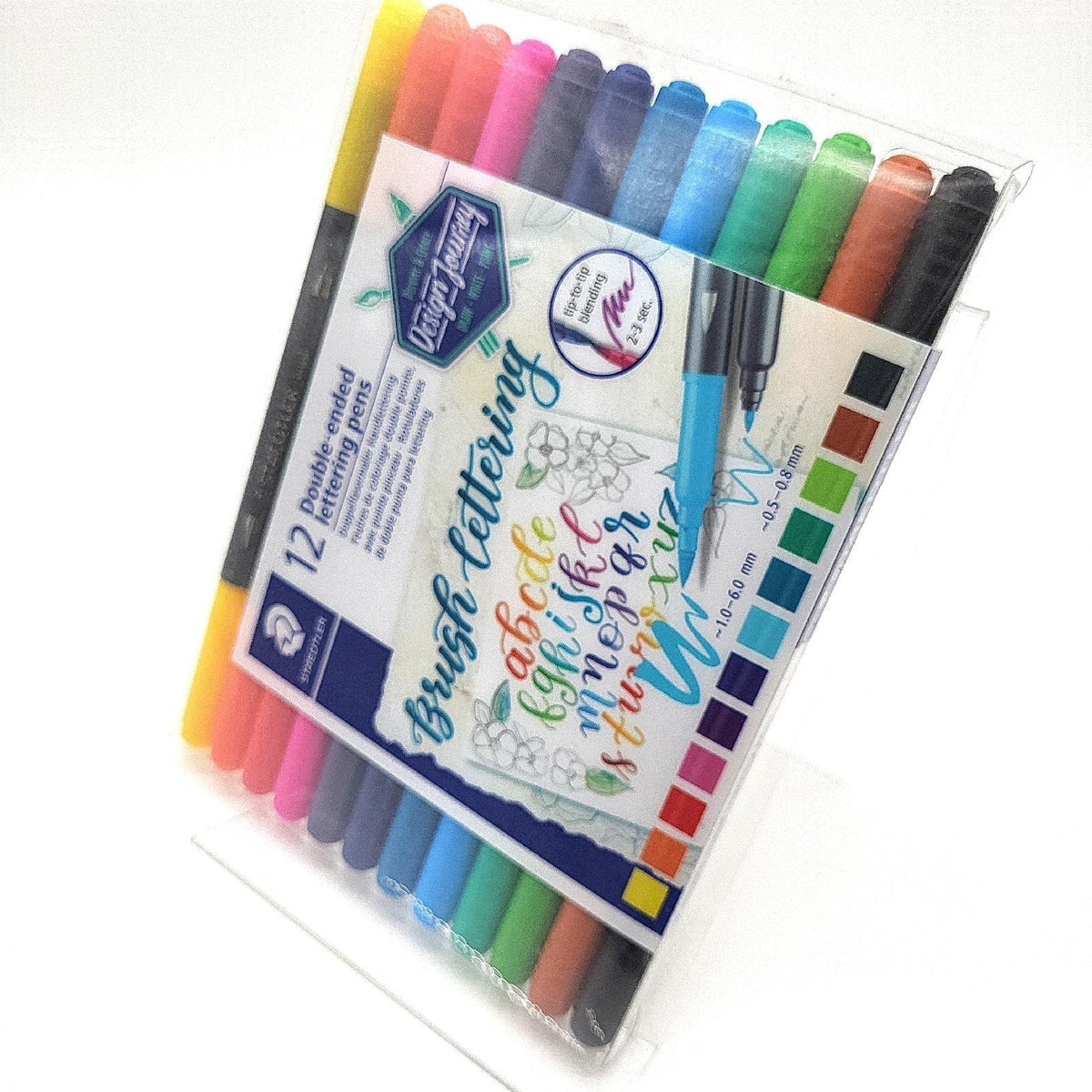 STAEDTLER 3004 Doppelfasermaler Handlettering – 12er Set