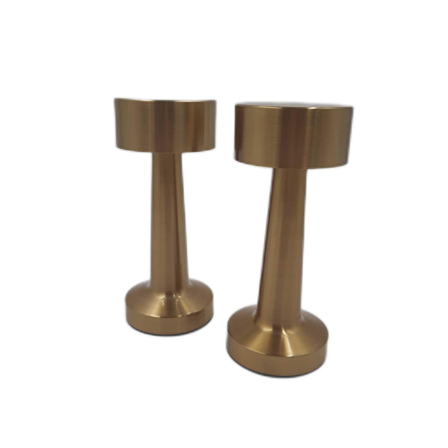 Fivtsme Tischlampe Beleuchtung Touch LED Tischleuchte Gold Kabellos modern elegant