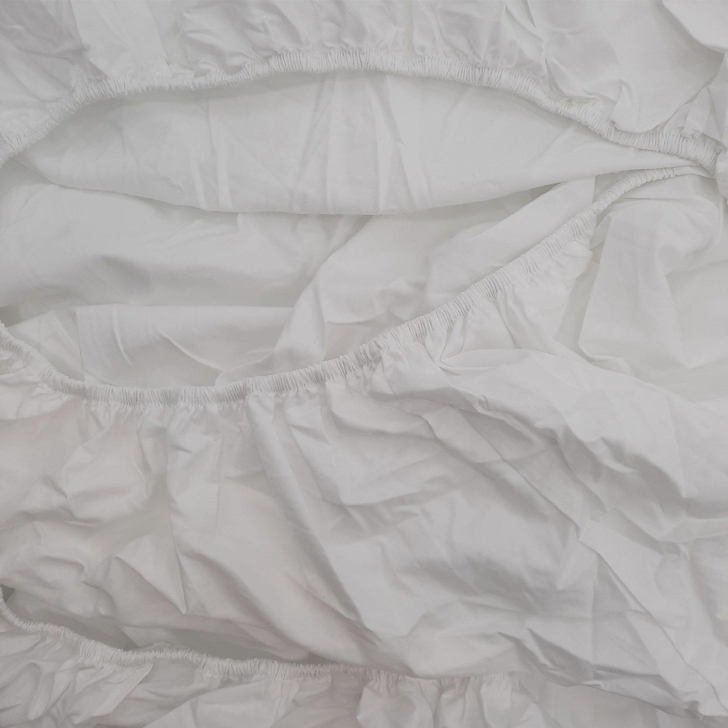 ESSIX Spannbettlaken Bettwäsche Royal Line Baumwolle Weiß 180 x 200 cm Komfort