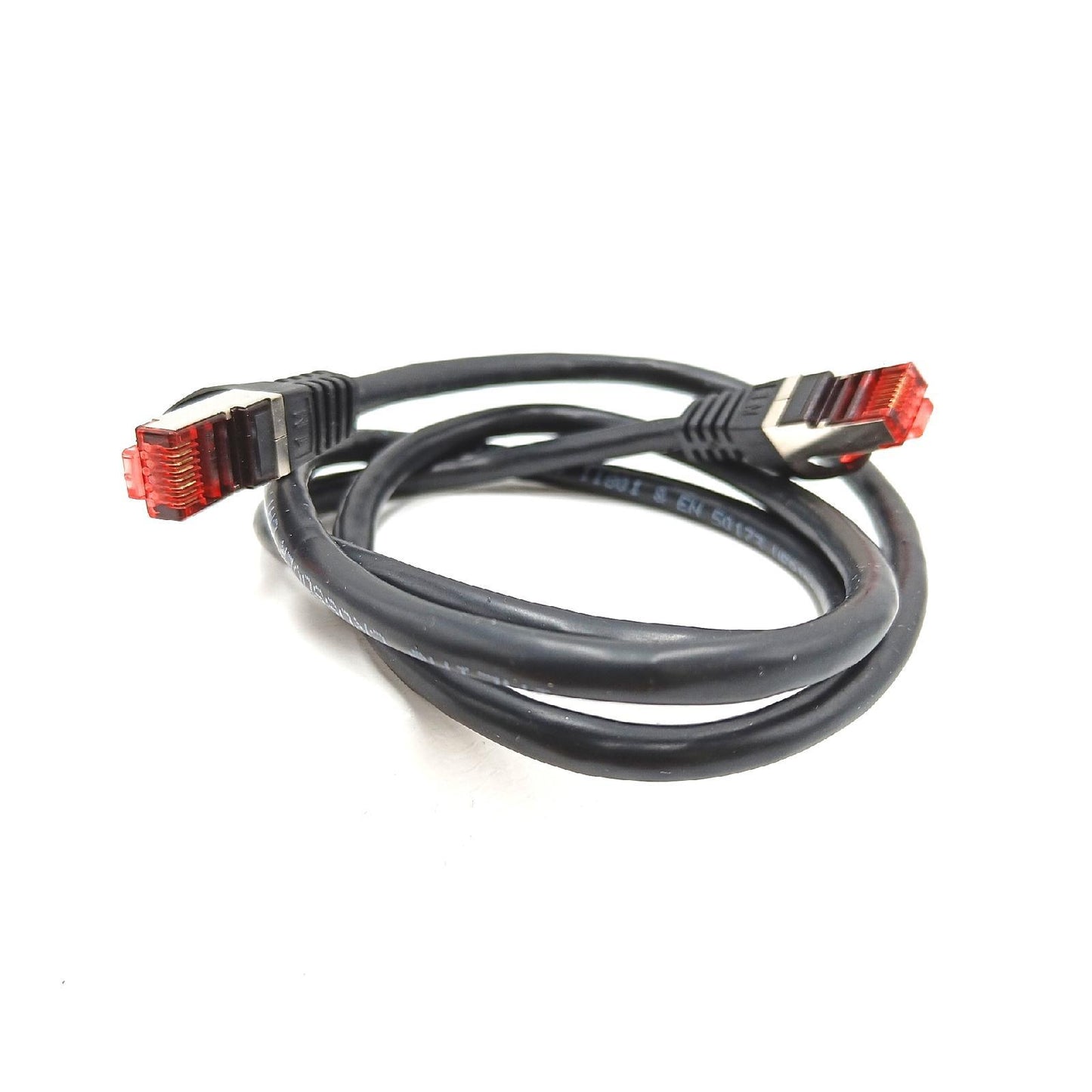 InLine Patchkabel Netzwerk Kabel 73601X Crossover Cat6 Schwarz Datenübertragung