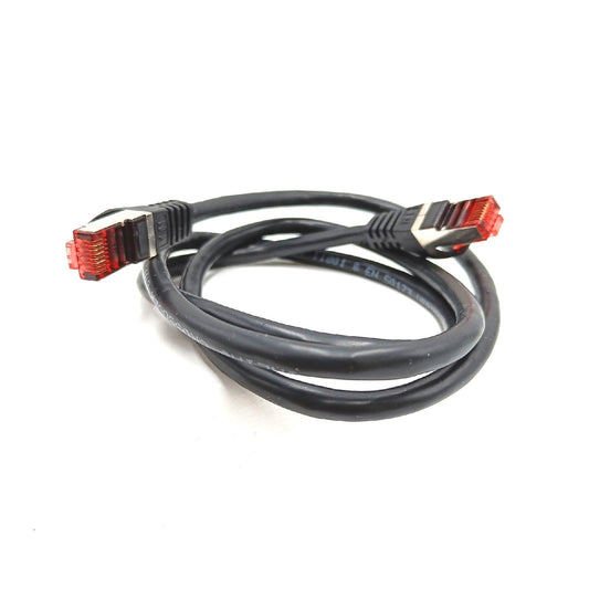InLine Patchkabel Netzwerk Kabel 73601X Crossover Cat6 Schwarz Datenübertragung