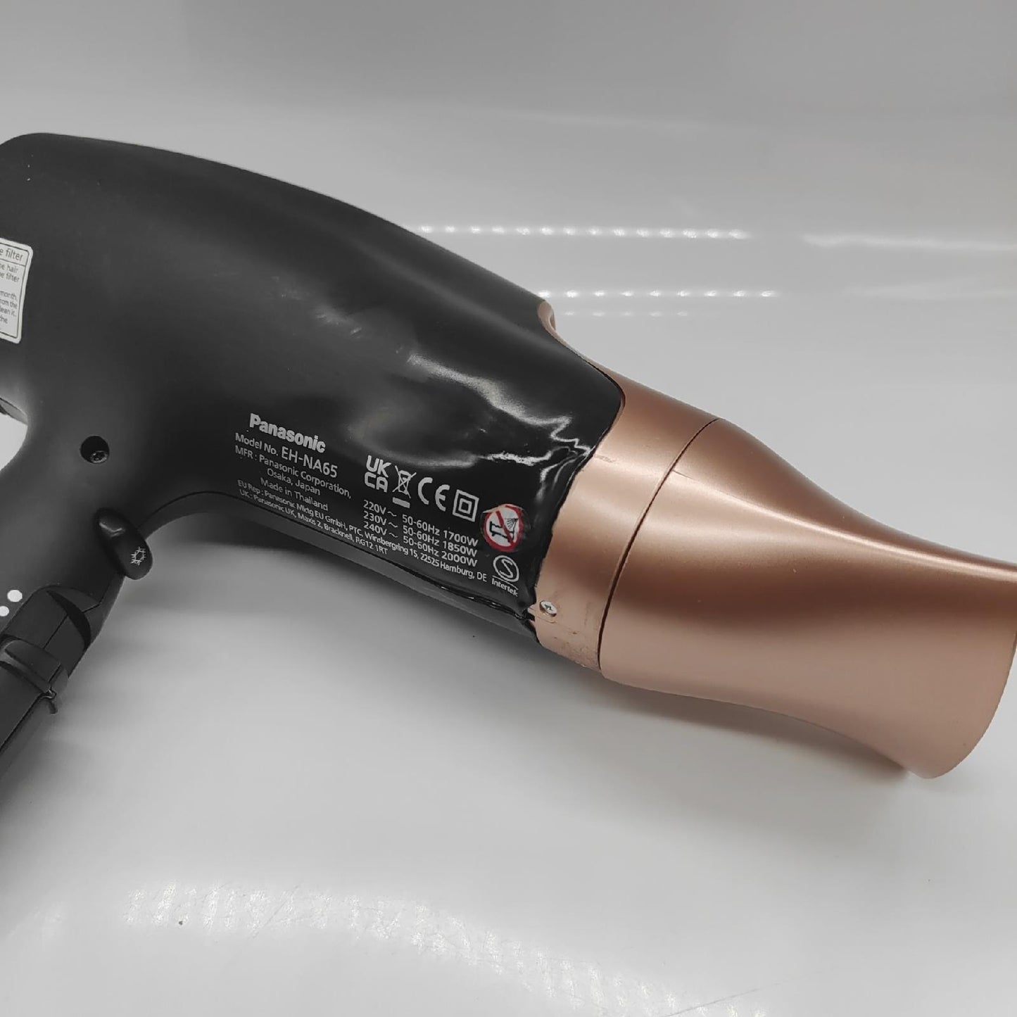 Panasonic EH NA9J Haartrockner Nanoe Technologie 4 Modi Haare Gesicht K - Defekt