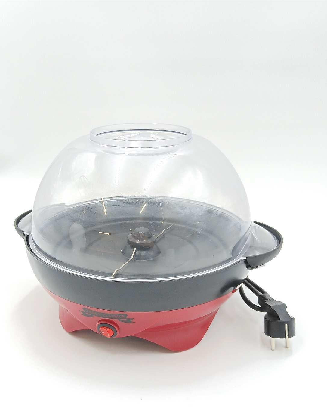 Gadgy Popcornmaschine Küchengeräte Haushalt Popcorn Maker 800 Watt Antihaftbesch