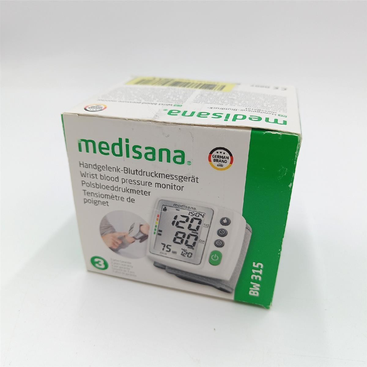 Medisana BW 315 Handgelenk Blutdruckmessgerat Blutdruck Pulsmessung Präzise Gesundheit