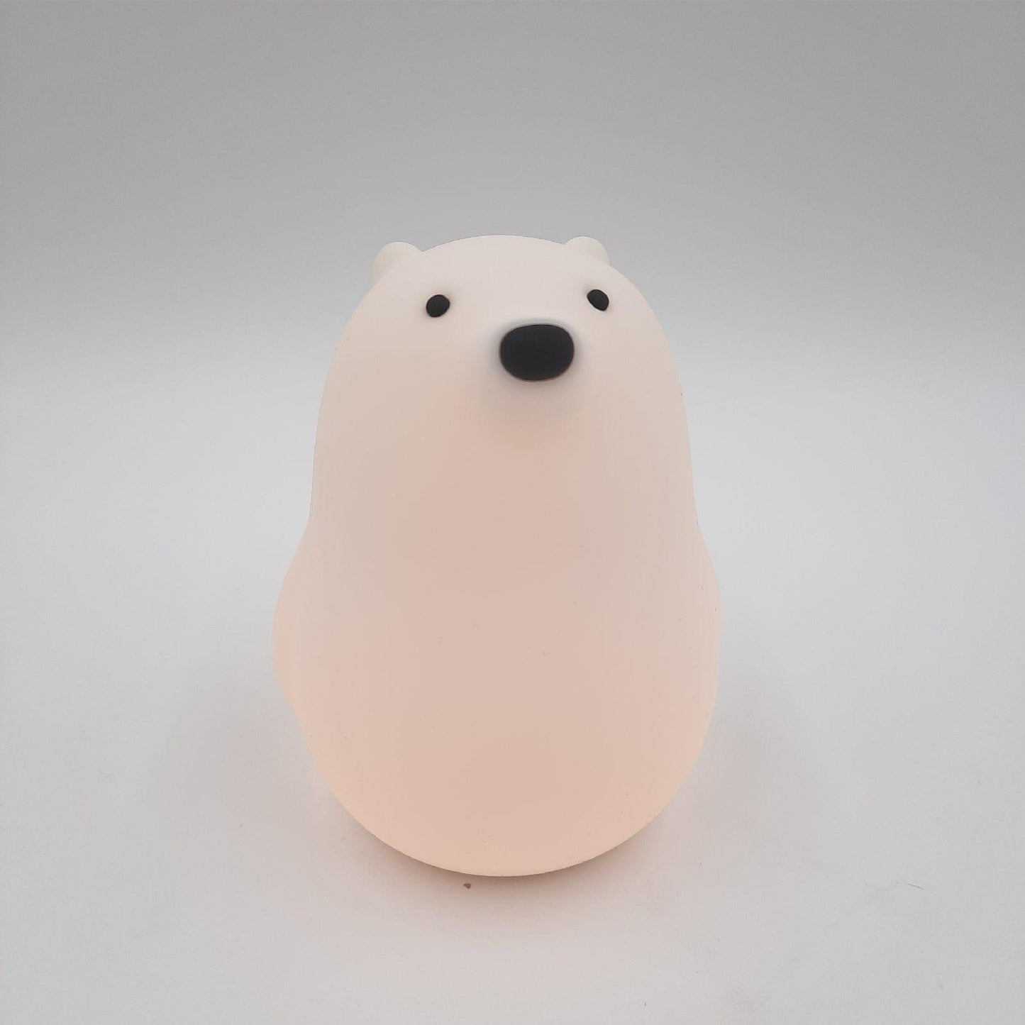 CUTTOW Nachtlicht Kinderzimmer Bär Niedlich Weiches Silikon Lampe Kinderzimmerdeko