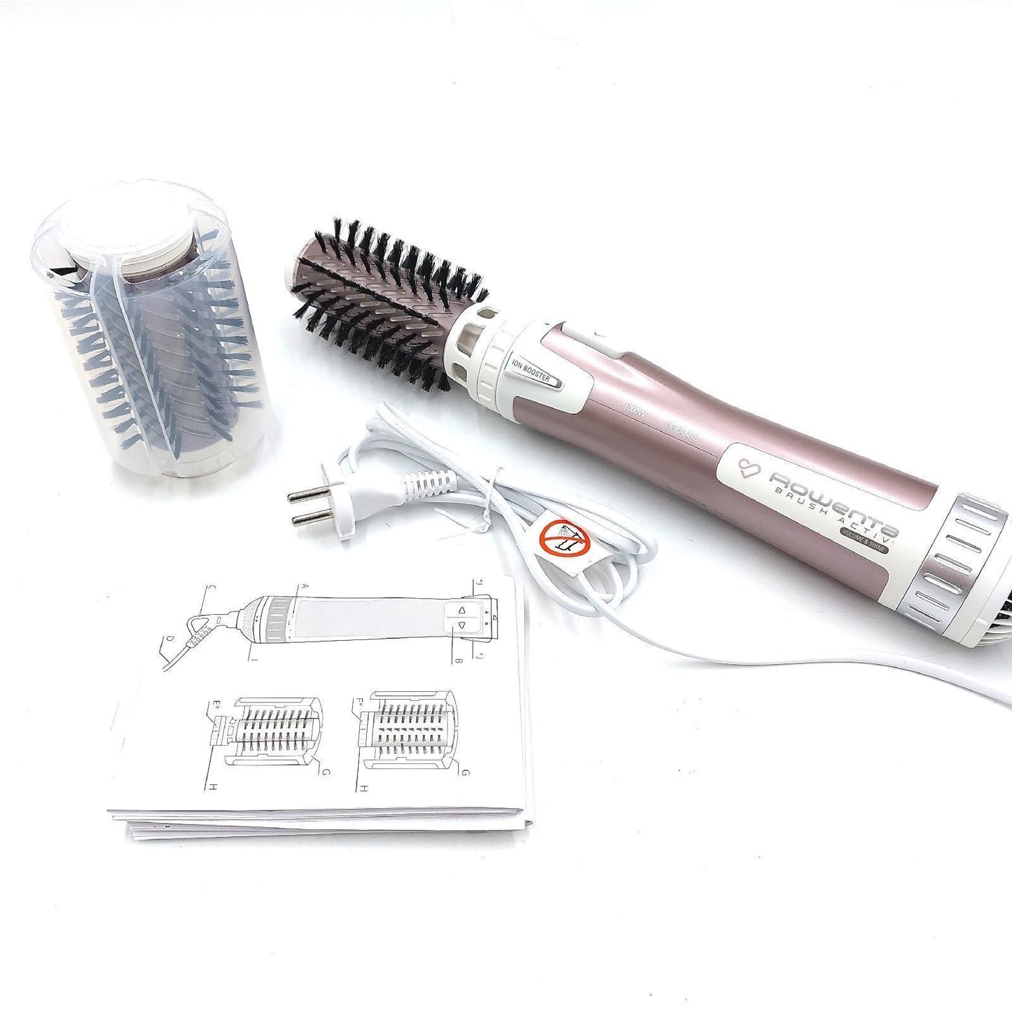 Rowenta Lockenstab Haarpflege Styling CF9540 Glanz Effizient Brush Activ Premium Care