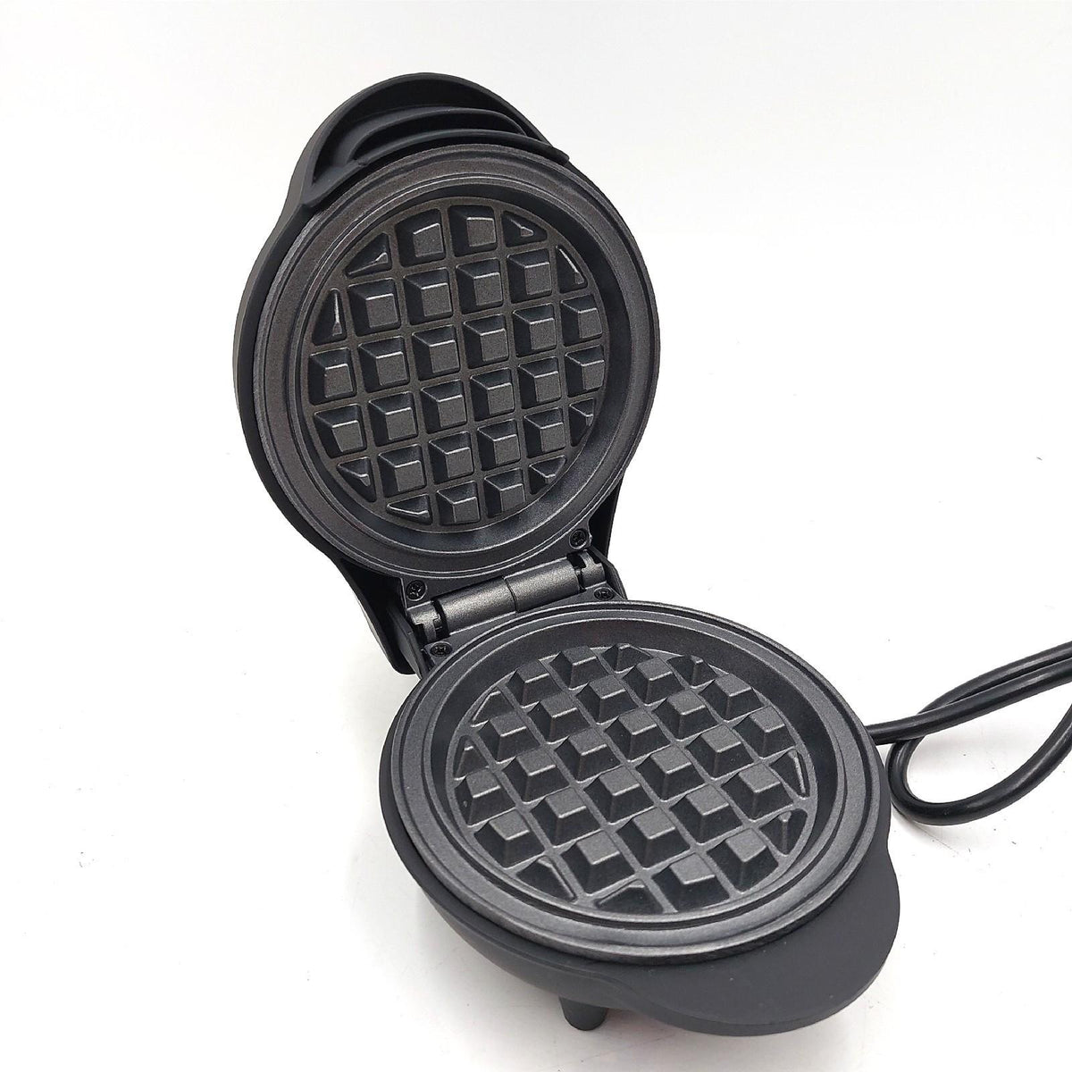 Bestron Mini Waffeleisen klassischer Waffel Maker Waffle Toaster Kompakt; Erstelle köstliche Waffeln zu Hause