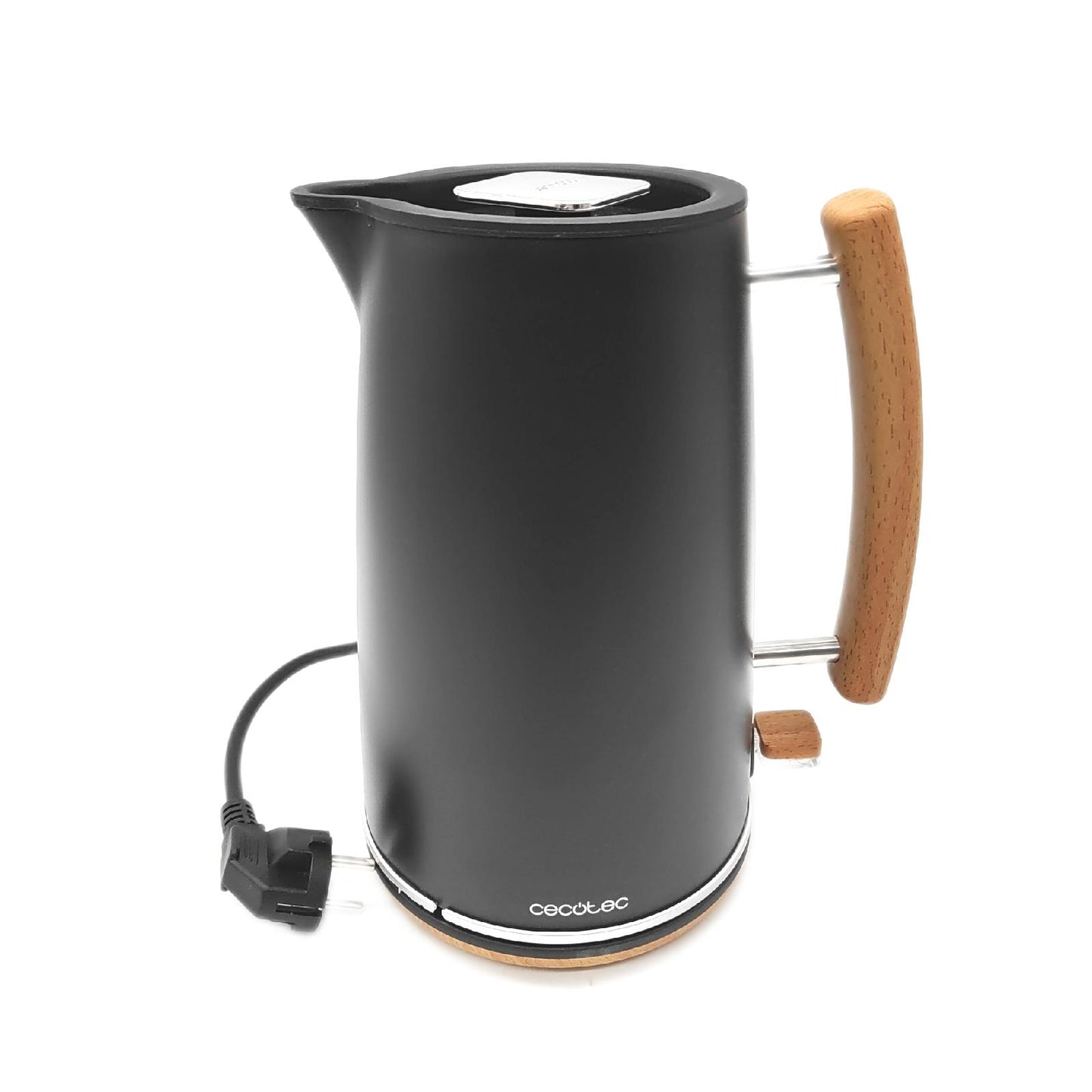 Cecotec Wasserkocher Haushaltstechnik Thermosense 400 Black Woody Leistungsstark 170 Liter 3000 Watt