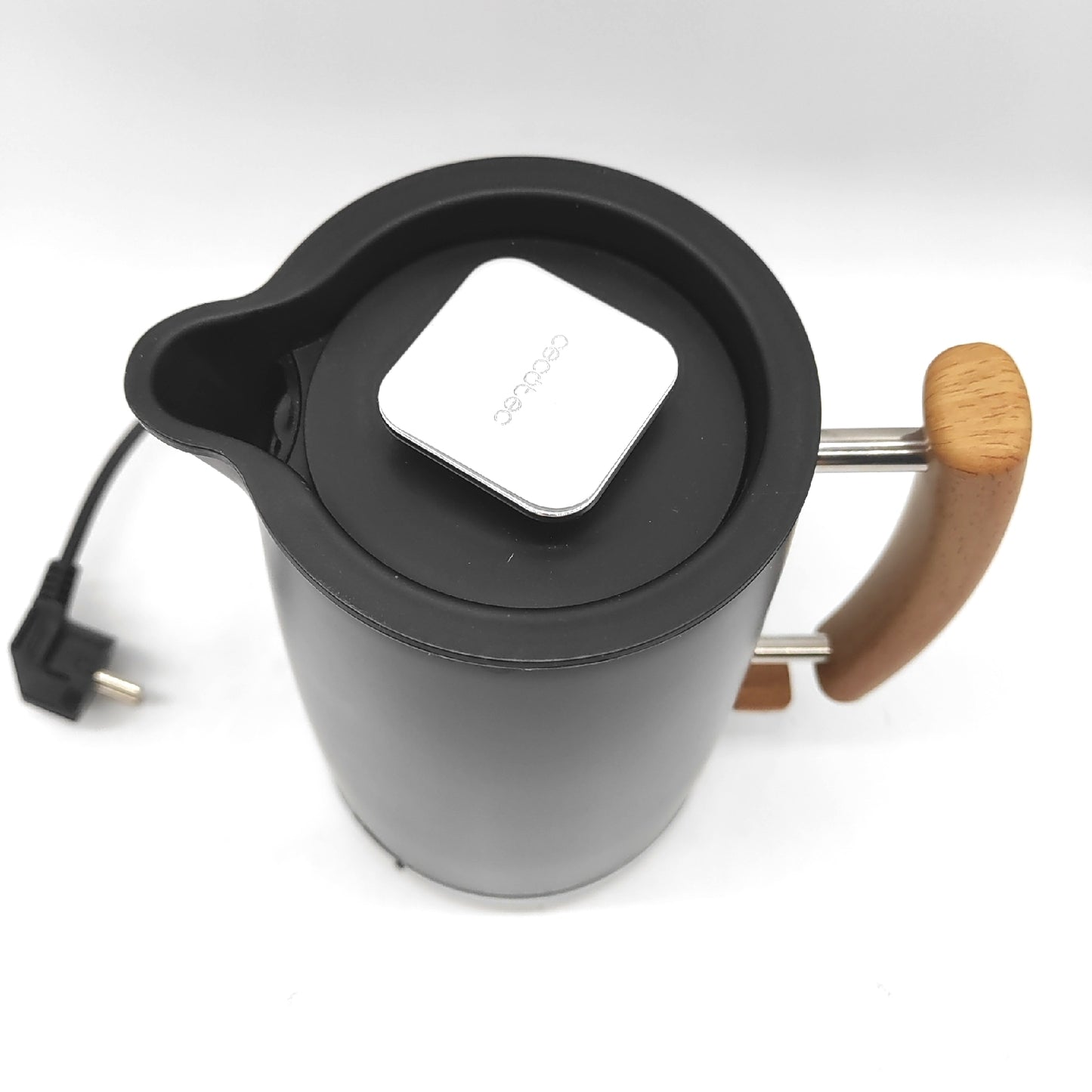 Cecotec Wasserkocher Haushaltstechnik Thermosense 400 Black Woody Leistungsstark 170 Liter 3000 Watt
