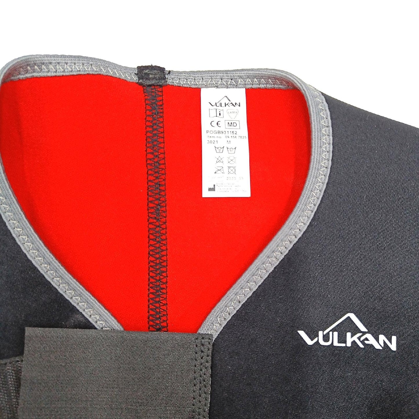 Vulkan Classic Full Shoulder Support, Medium, New Style, For Tendonitis, Bursitis, & Other Shoulder Injuries, Covers Both Shoulders, Compression & Warmth, Protection for Rehabilitation & Recovery